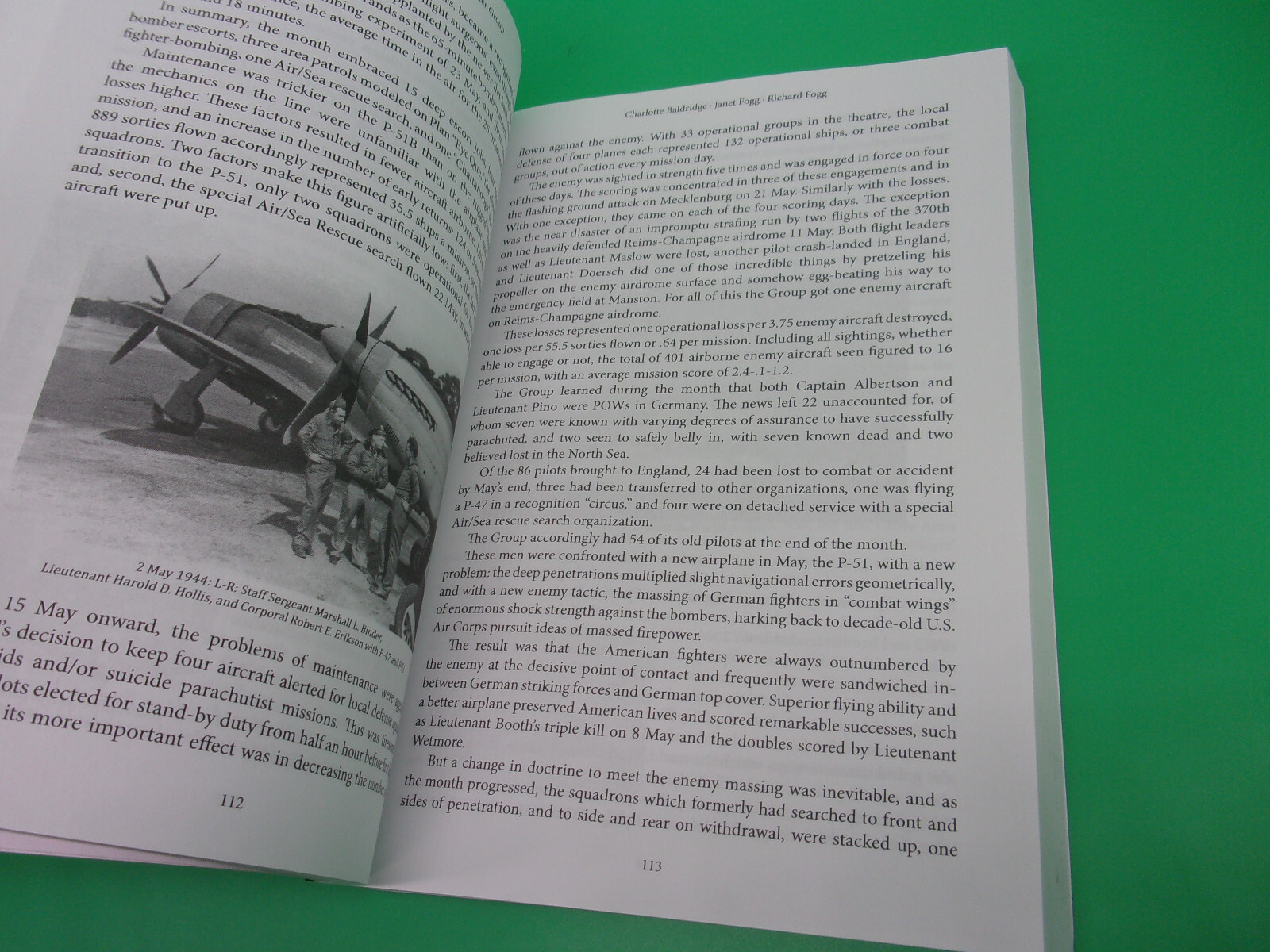 A Manifest Spirit: The 359th Fighter Group 1943-1945 by Janet Fogg (English) Pap