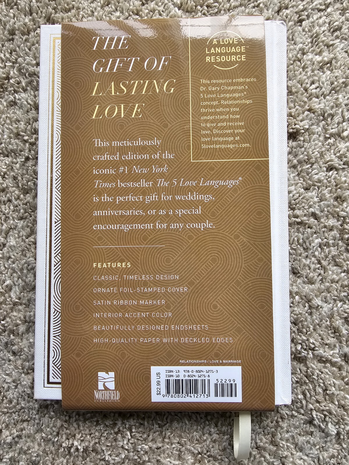 The 5 Love Languages : The Secret to Love That Lasts by Gary D. Chapman…