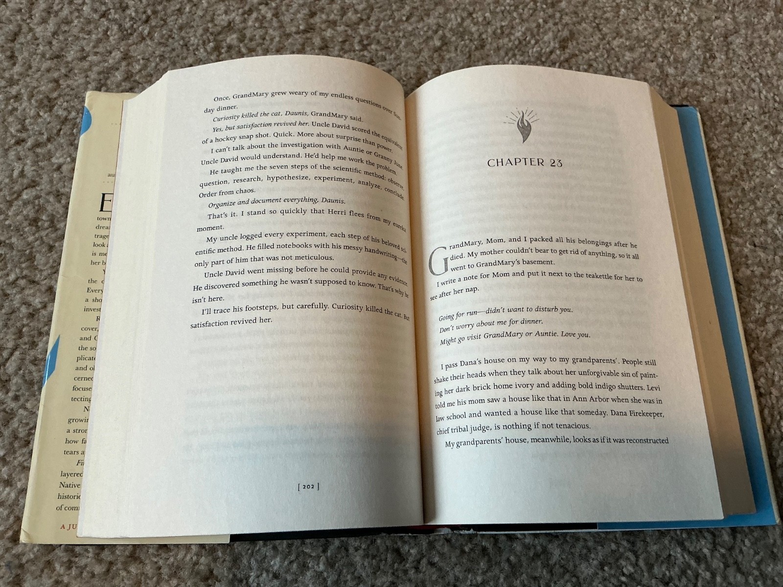 2021 1st Edition Fire Keeper’s Daughter Hardcover Book w/ Dust Jacket Boulley