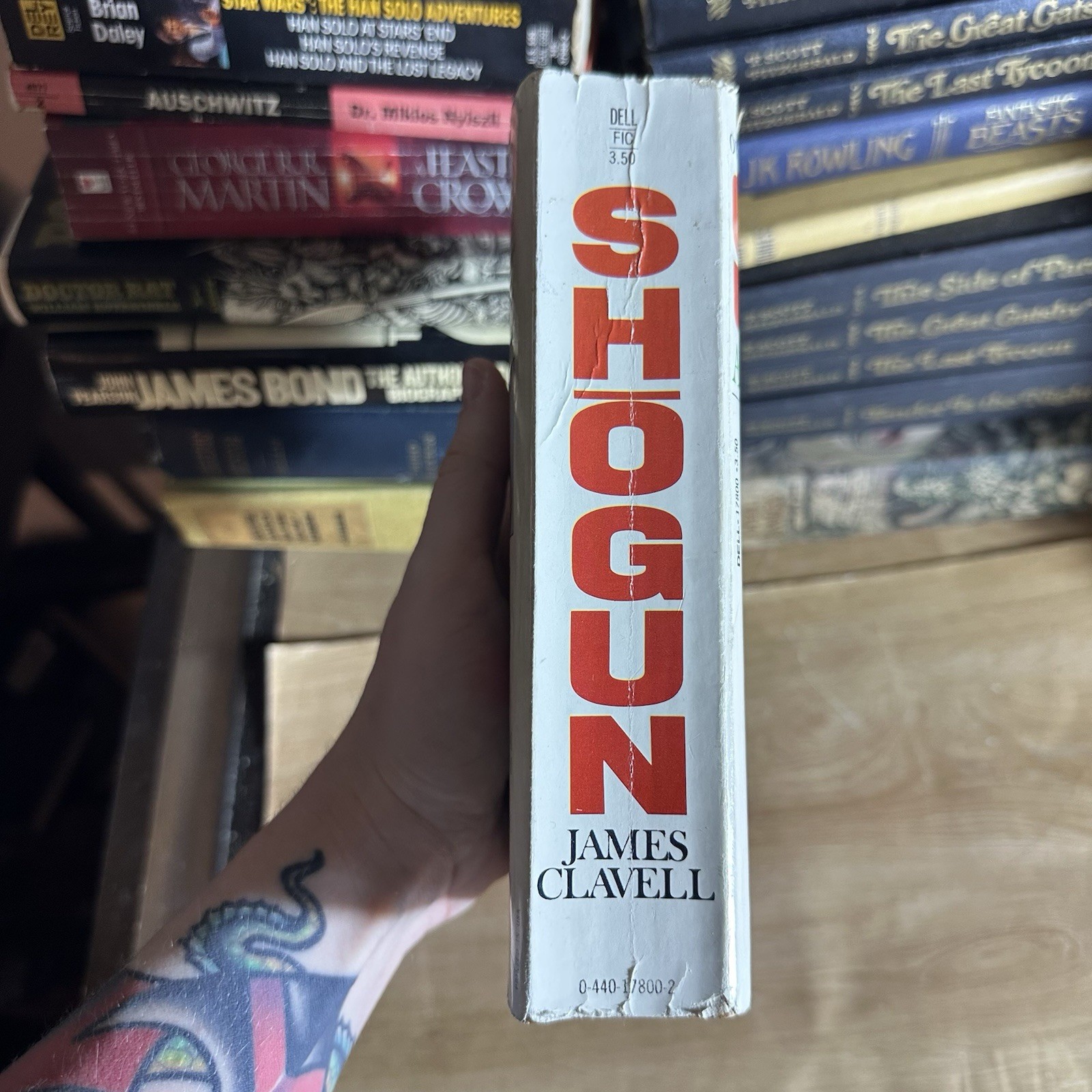 Shogun: A Novel of Japan James Clavell Mass Market Paperback Dell Vintage MMPB