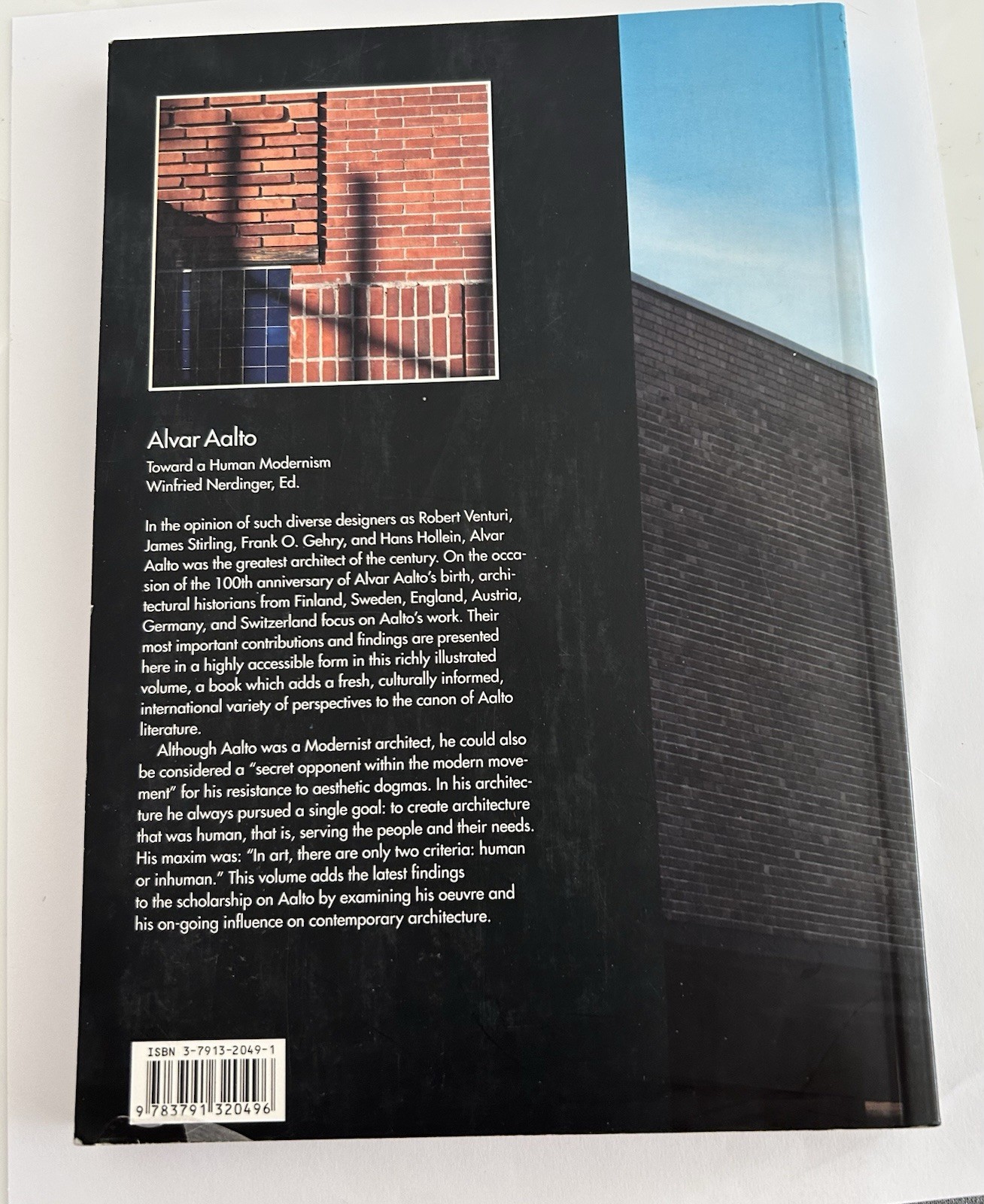 Alvar Aalto: Towards a Human Modernism