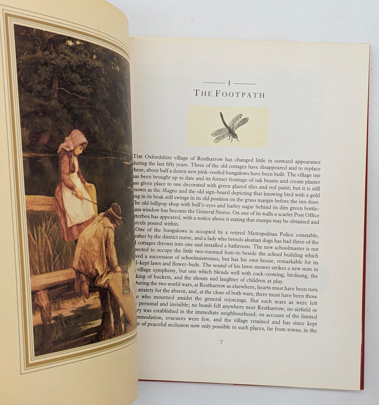 Still Glides The Stream by Flora Thompson, Illustrated US 1st Edition 1985 DJ/HC