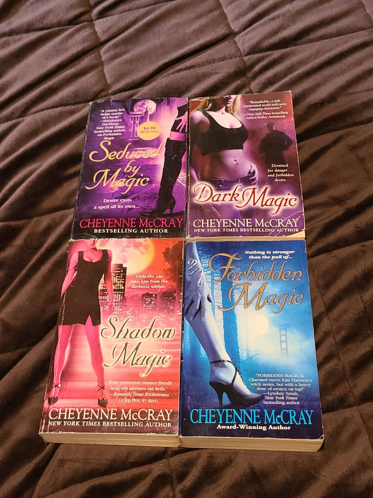 Magic Series BY CHEYENNE McCRAY-Seduced by Magic/Shadow Magic/Forbidden Magic