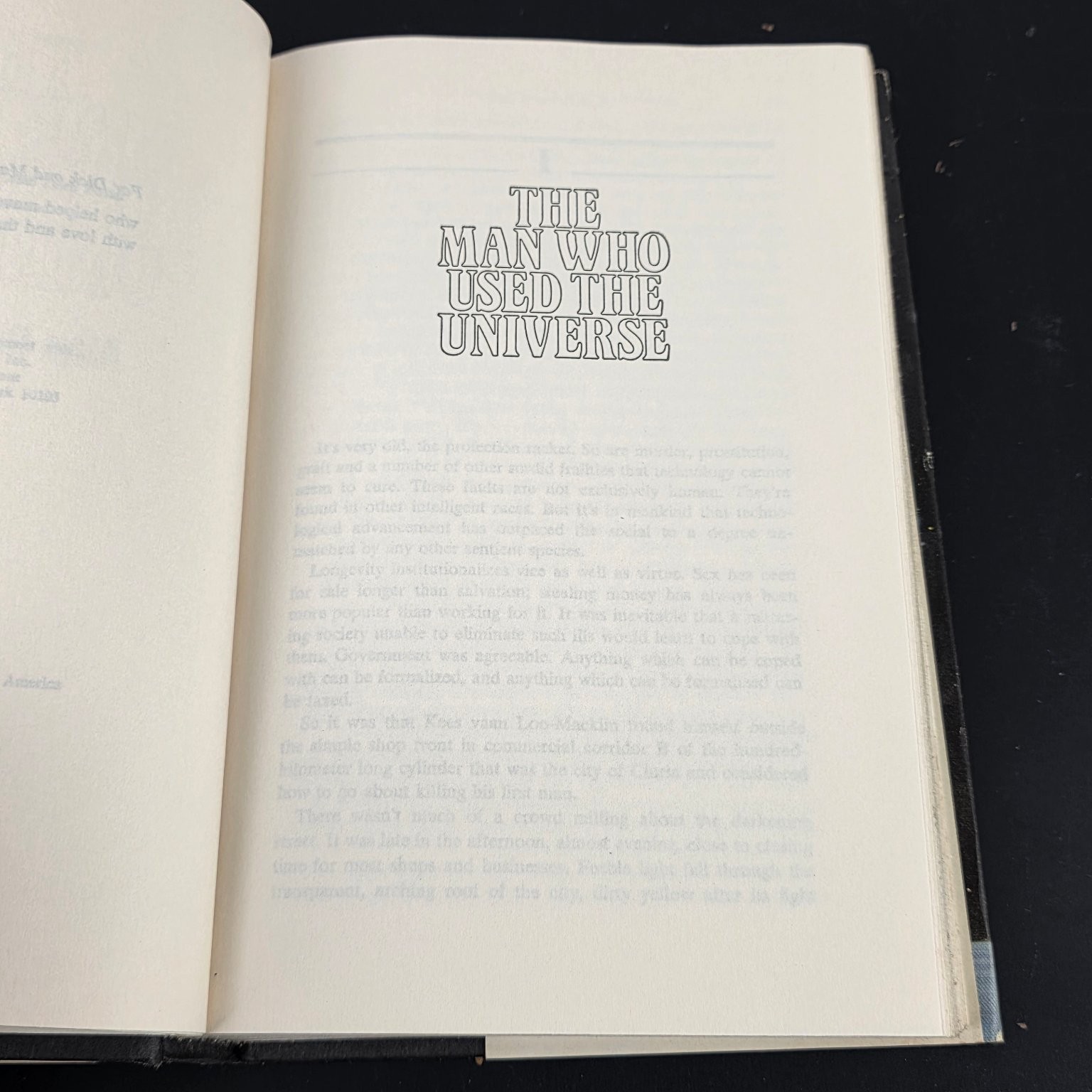 The Man Who Used the Universe Alan Dean Foster 1983 Science Fiction Nelson
