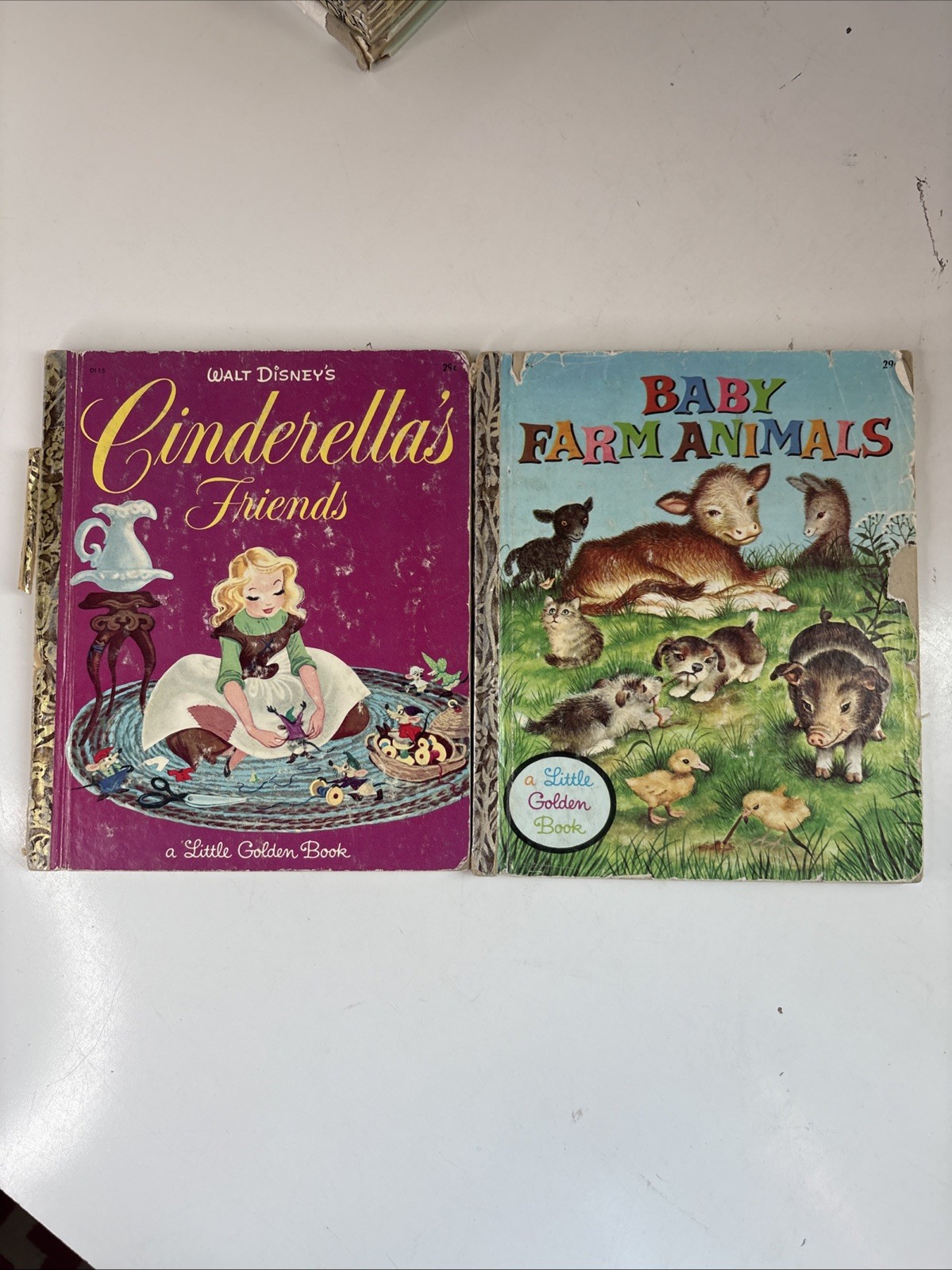 Lot of 25 Little Golden Books Vintage 1940’s To 1980’s Fair Condition