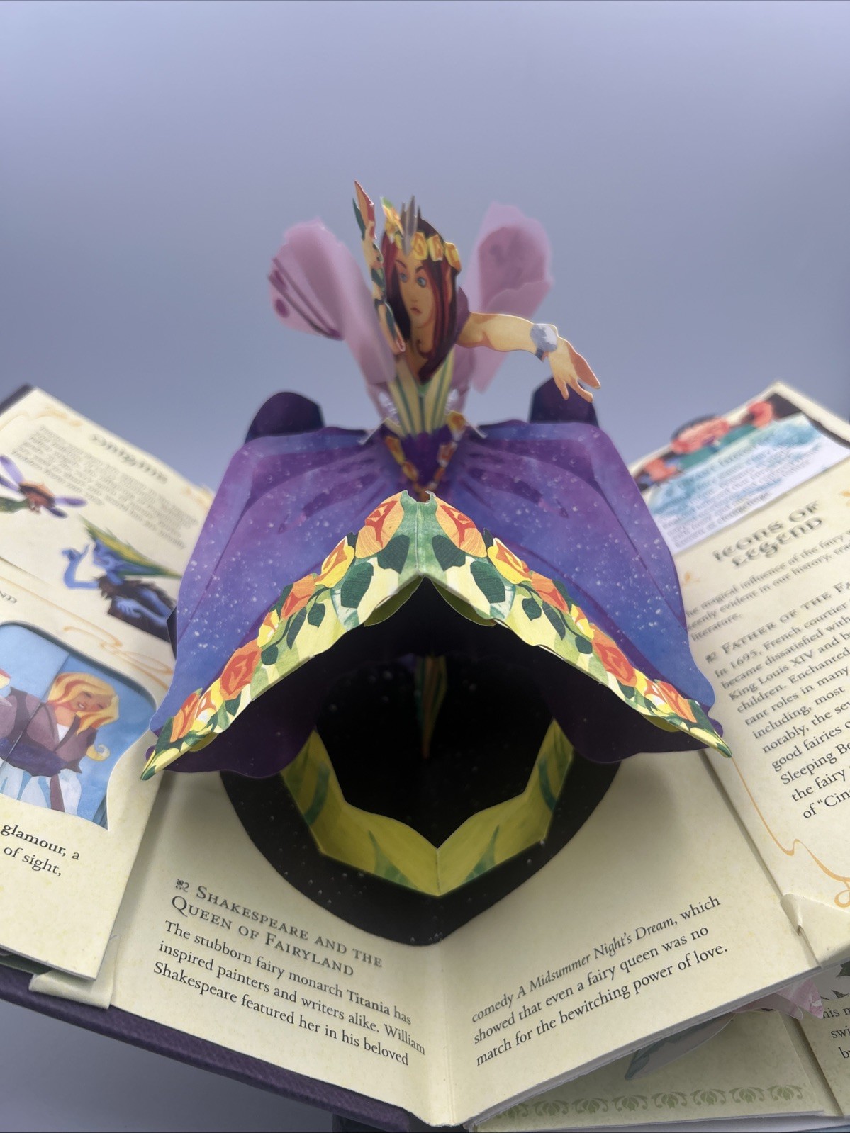 Fairies and Magical Creatures by Reinhart & Sabuda, Hardcover, Pop-Up, 2008