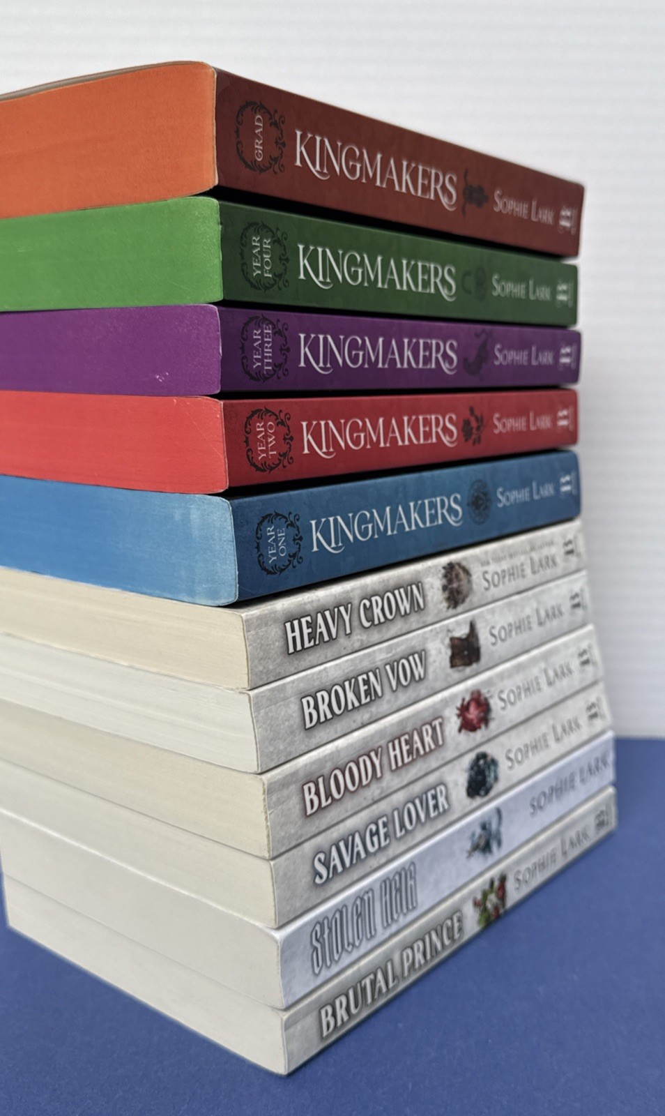 Lot 11 ~ Trade PB Books ~ Sophie Lark ~ Complete BRUTAL BIRTHRIGHT & KINGMAKERS