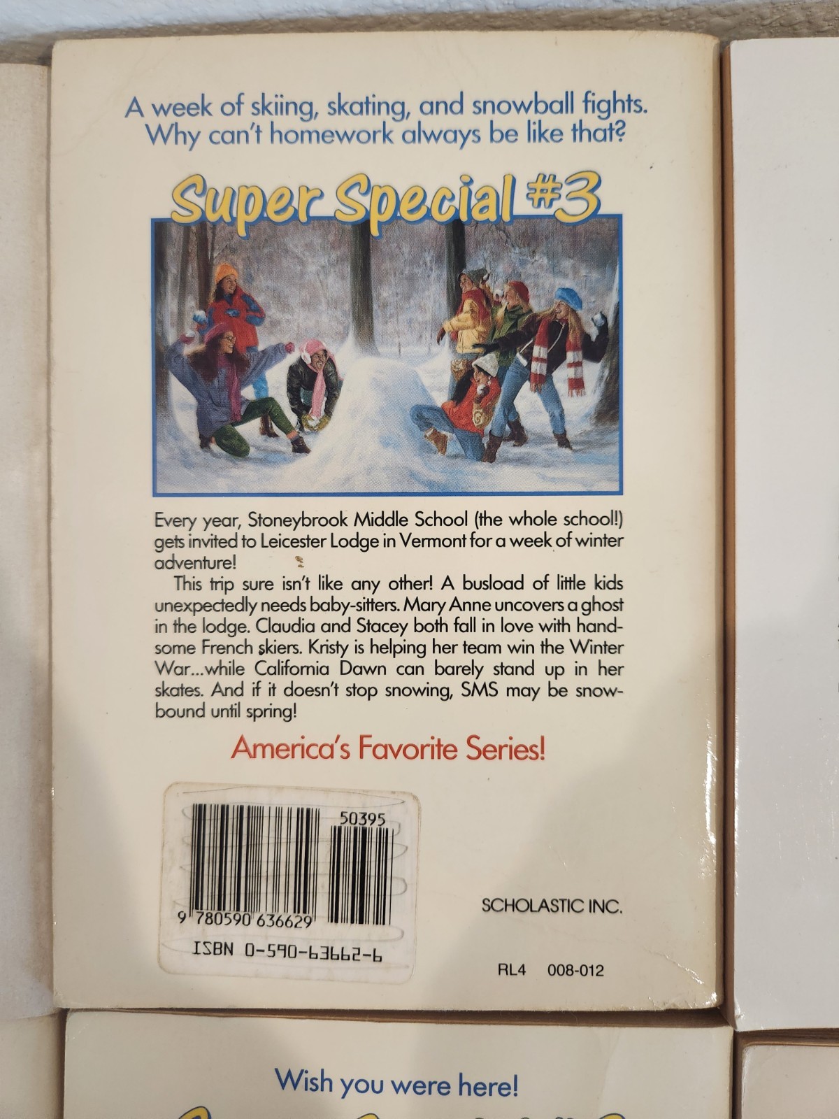 Babysitter’s Club Ann M. Martin Vintage Book Lot Of 10 Super Specials #1-10