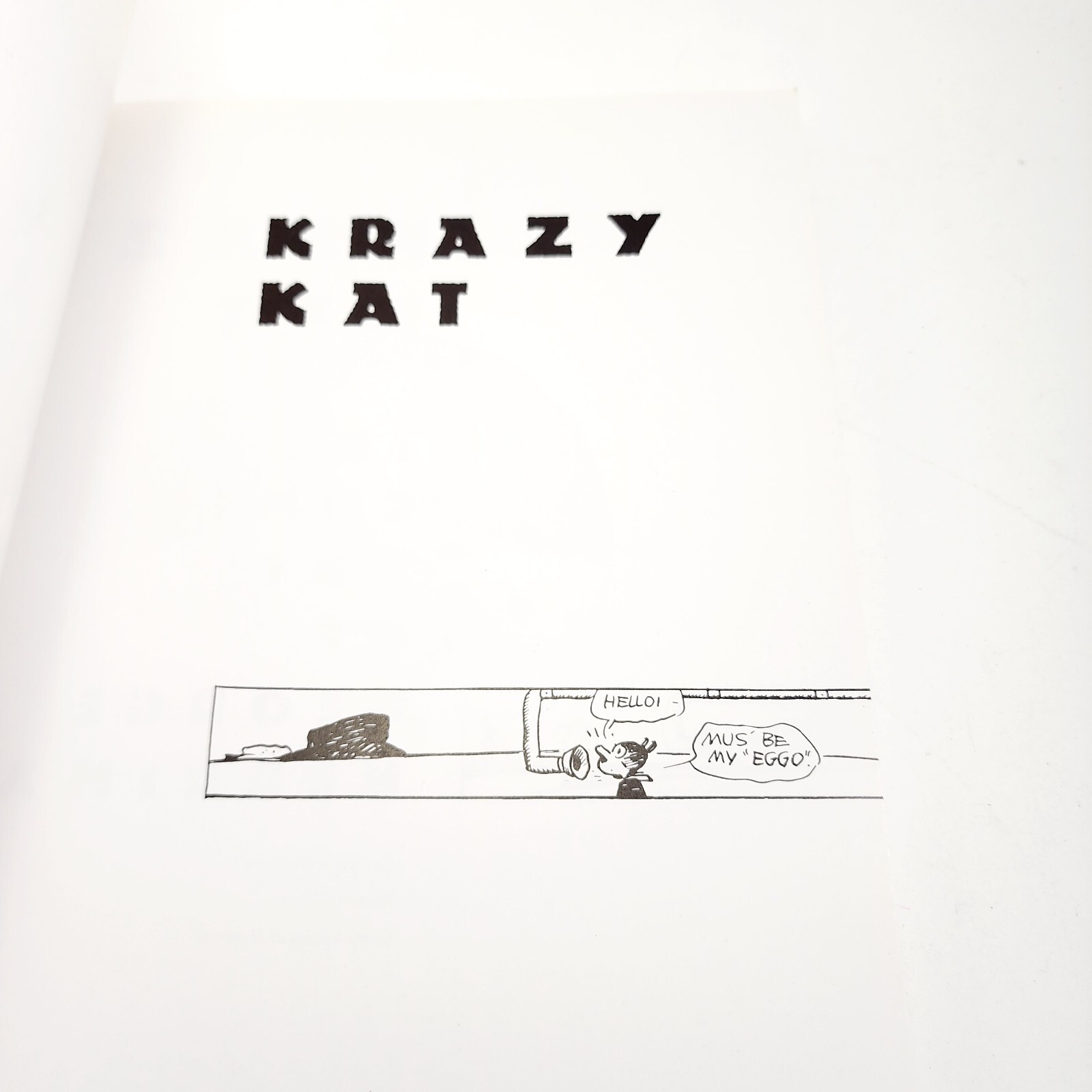 Krazy Kat The Comic Art of George Harriman McDonnell Patrick 1986 Vintage Strip