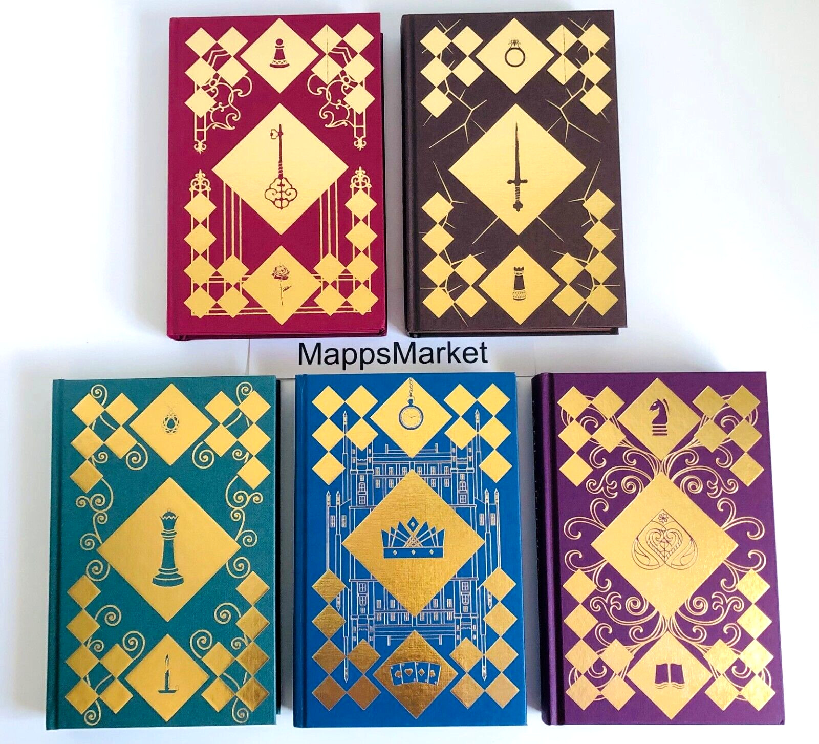 Inheritance Games Books 1-4 SIGNED by Jennifer Lynn Barnes FAIRYLOOT Stenciled