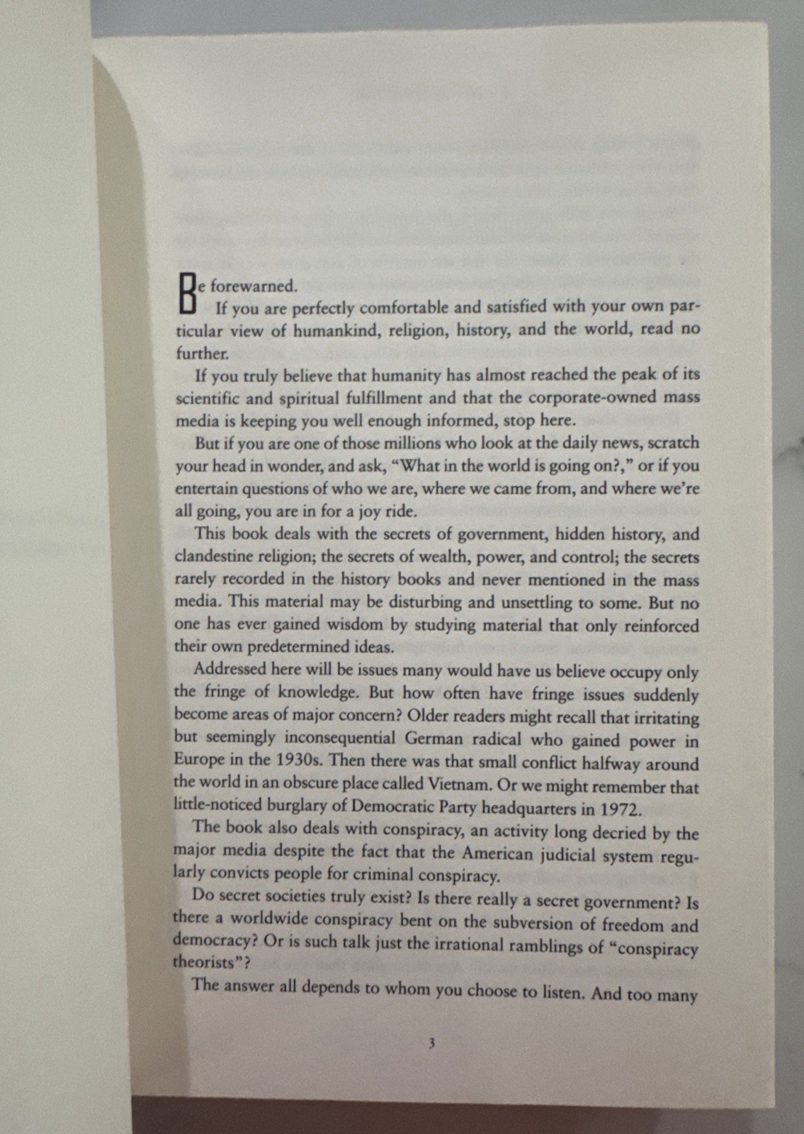Rule by Secrecy by Jim Marrs (SIGNED, HC, 1st Edition, 1st Printing, 2000)