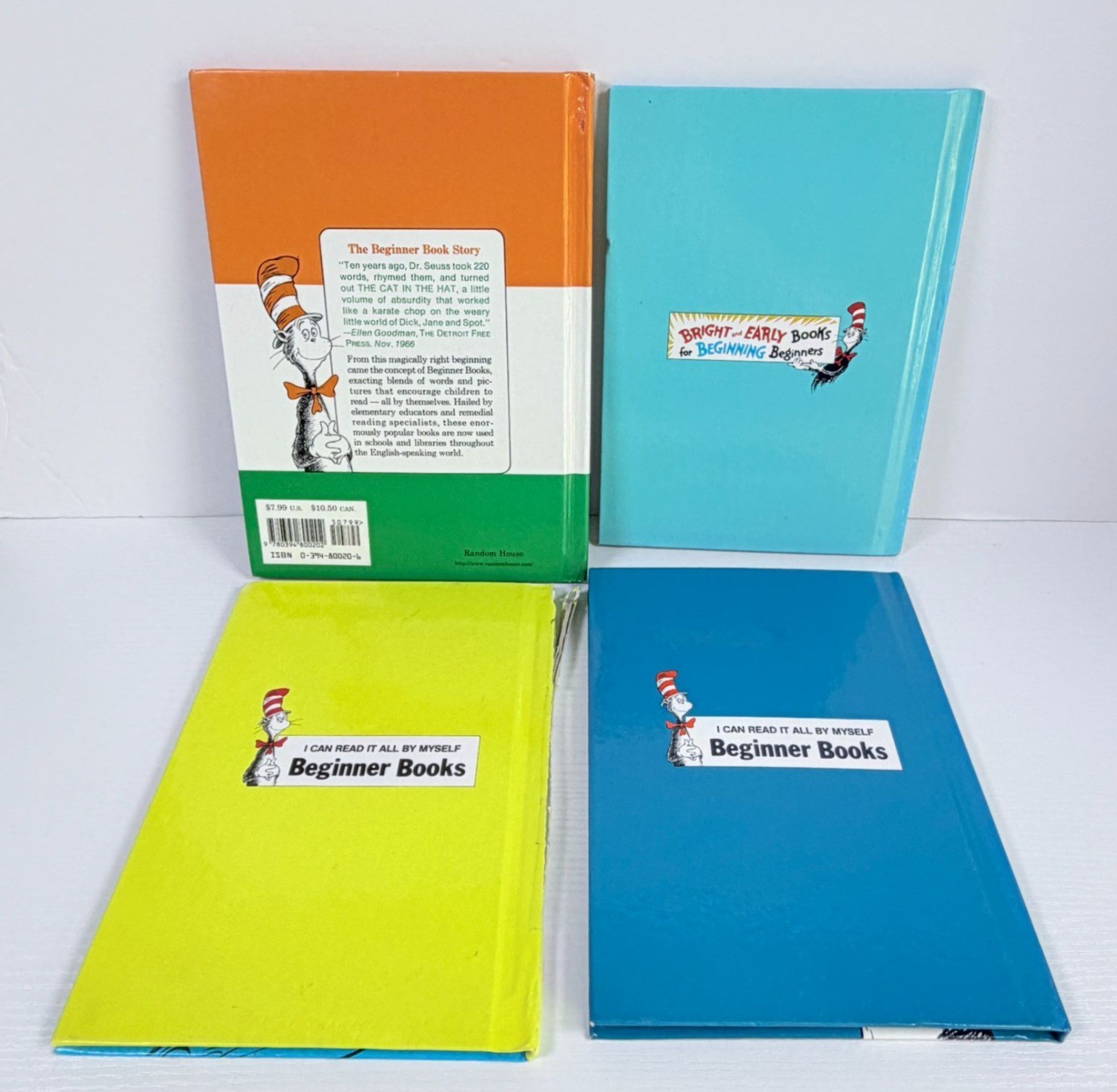 Dr Suess Childrens Beginner Book Lot of 14 Hardcover Cat in the Hat Horton