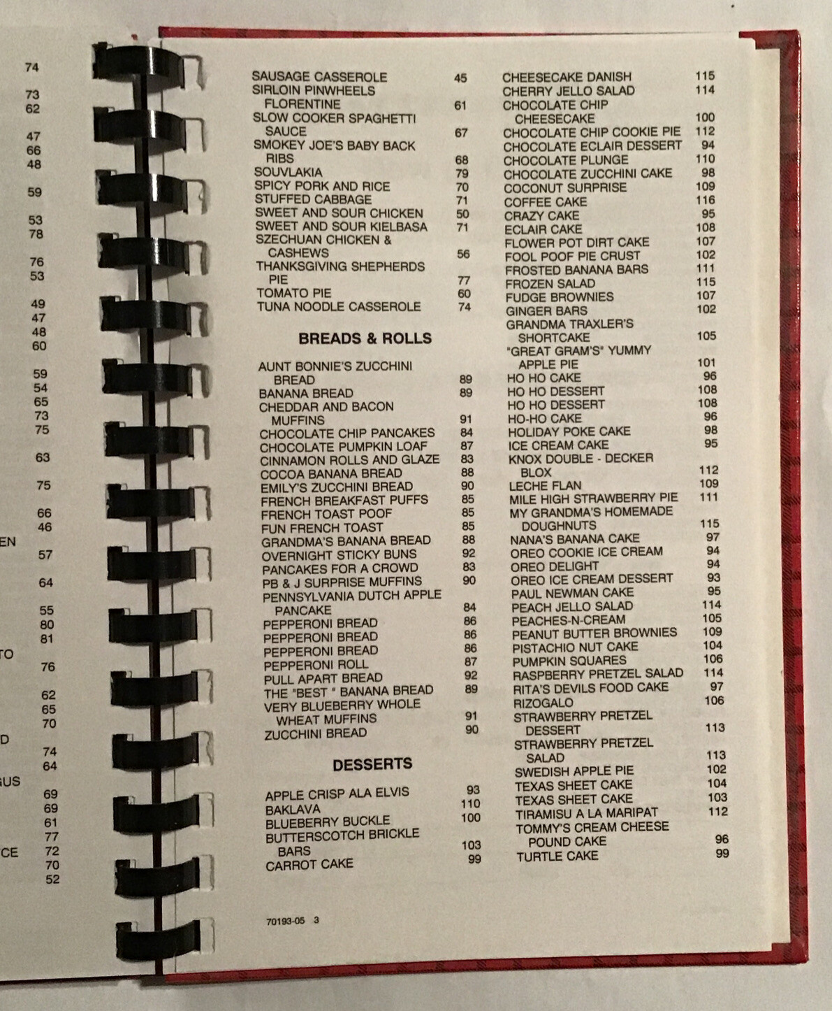 Grade A+ Recipes Fundraiser Cookbook From Ross Elementary School 2006 134 Pages