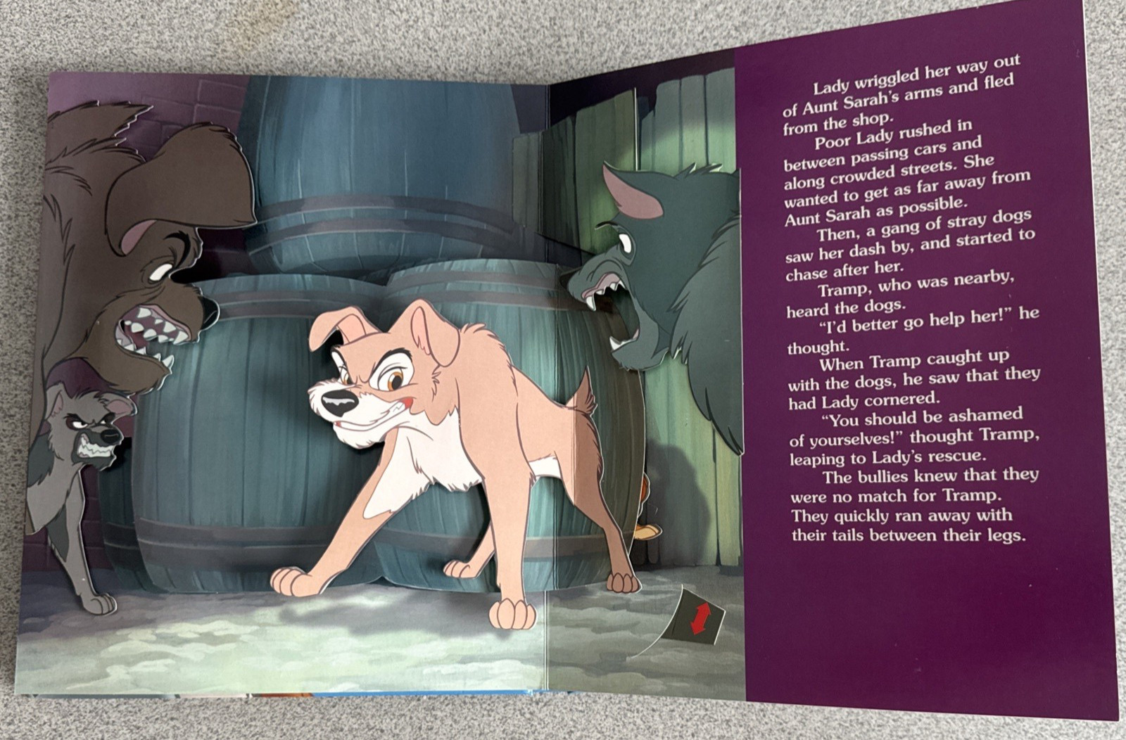 Lady and the Tramp Pop-Up Storybook -Walt Disney – Bendon Publishing Inter 2006