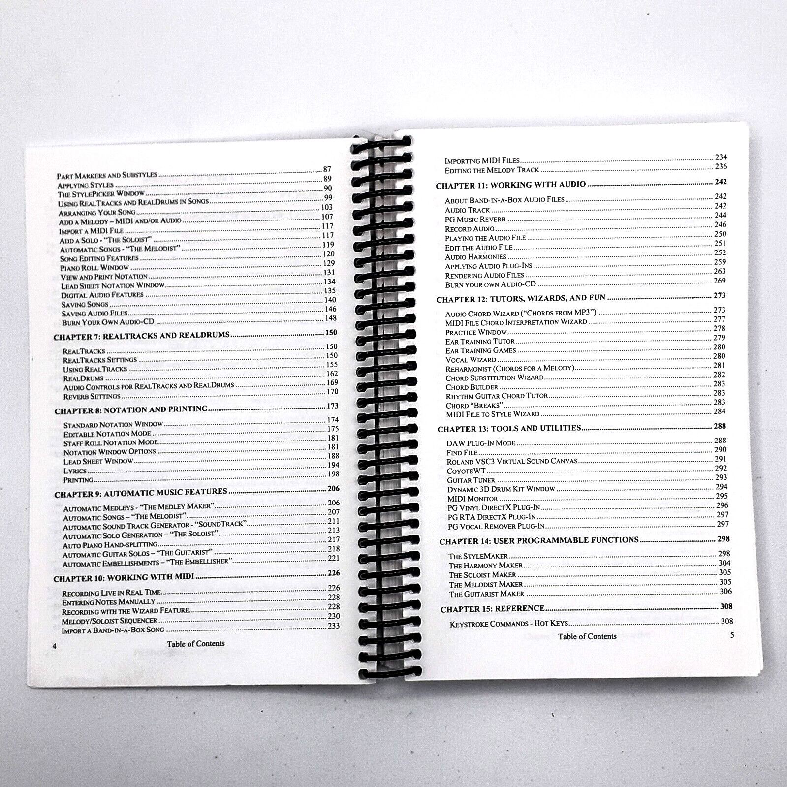 Band in a Box ~ Users Guide Version 2010.5 For Windows – 320 Pages – Book only
