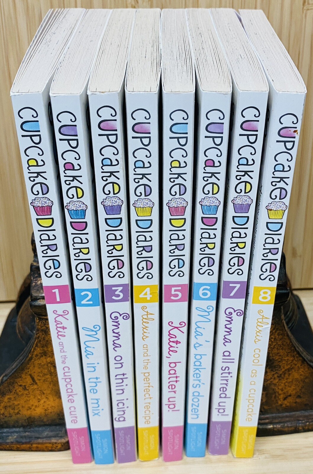 Partial Series Set CUPCAKE DIARIES By COCO SIMON 1 – 8 Books Middle School