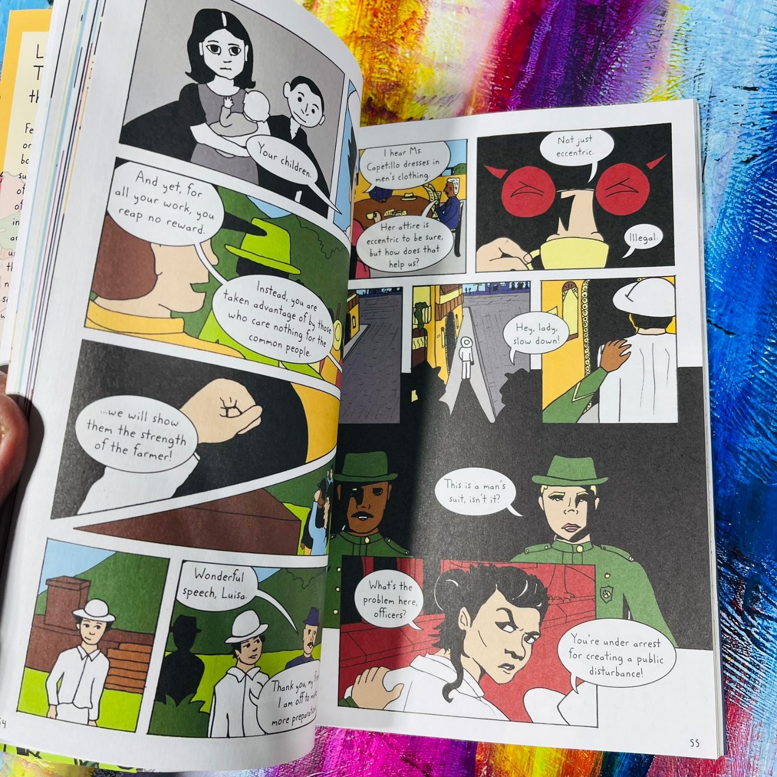 Luisa Graphic Novel Stanford University Project 2017, Feminist Biography