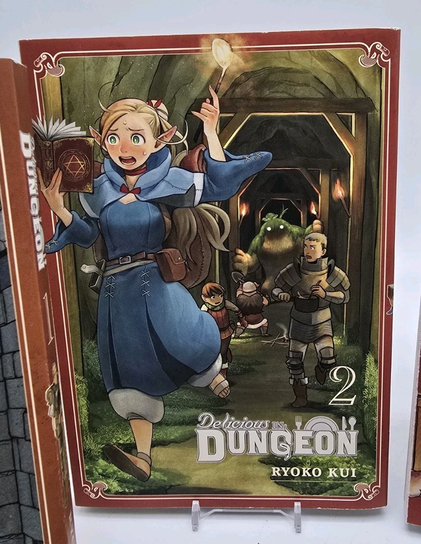 Yen Press DELICIOUS IN DUNGEON by Ryoko Kui Manga Book Lot Vol 1-7 1 2 3 4 5 6 7
