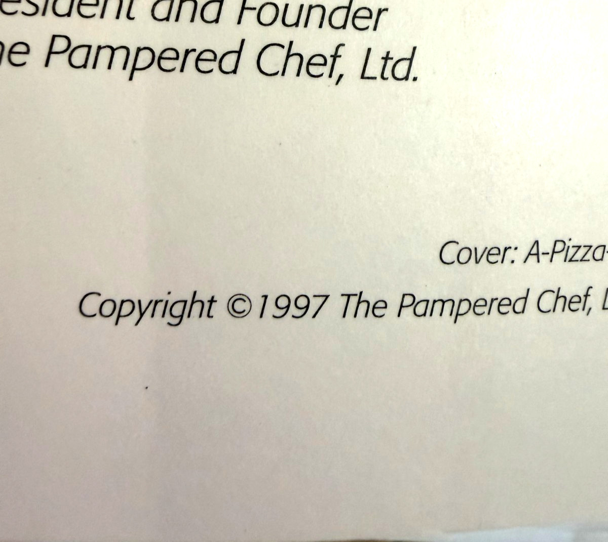 Vintage Pampered Chef Spiral Bound and Paperbound Cookbooks Lot of 5