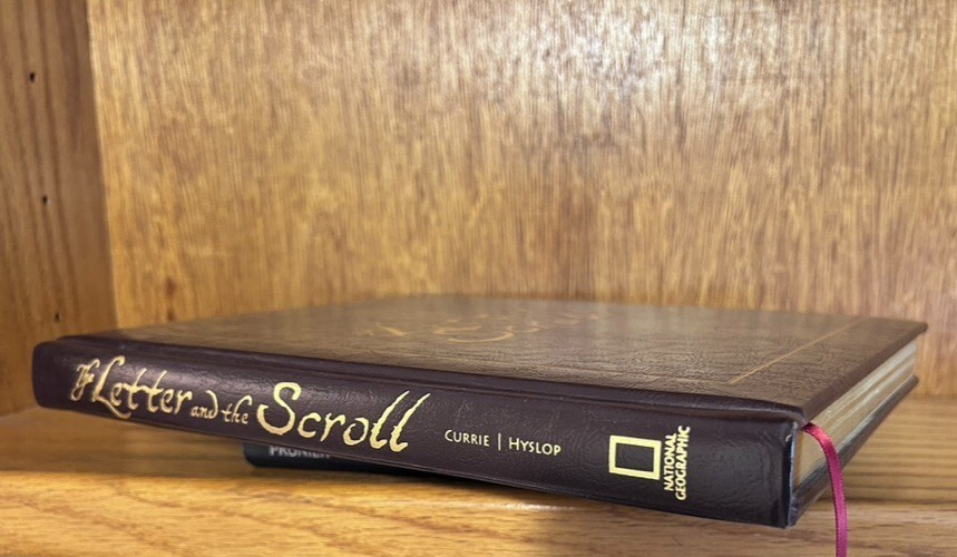 Stephen G. Hyslop, The Letter and The Scroll, by National Geographic Society
