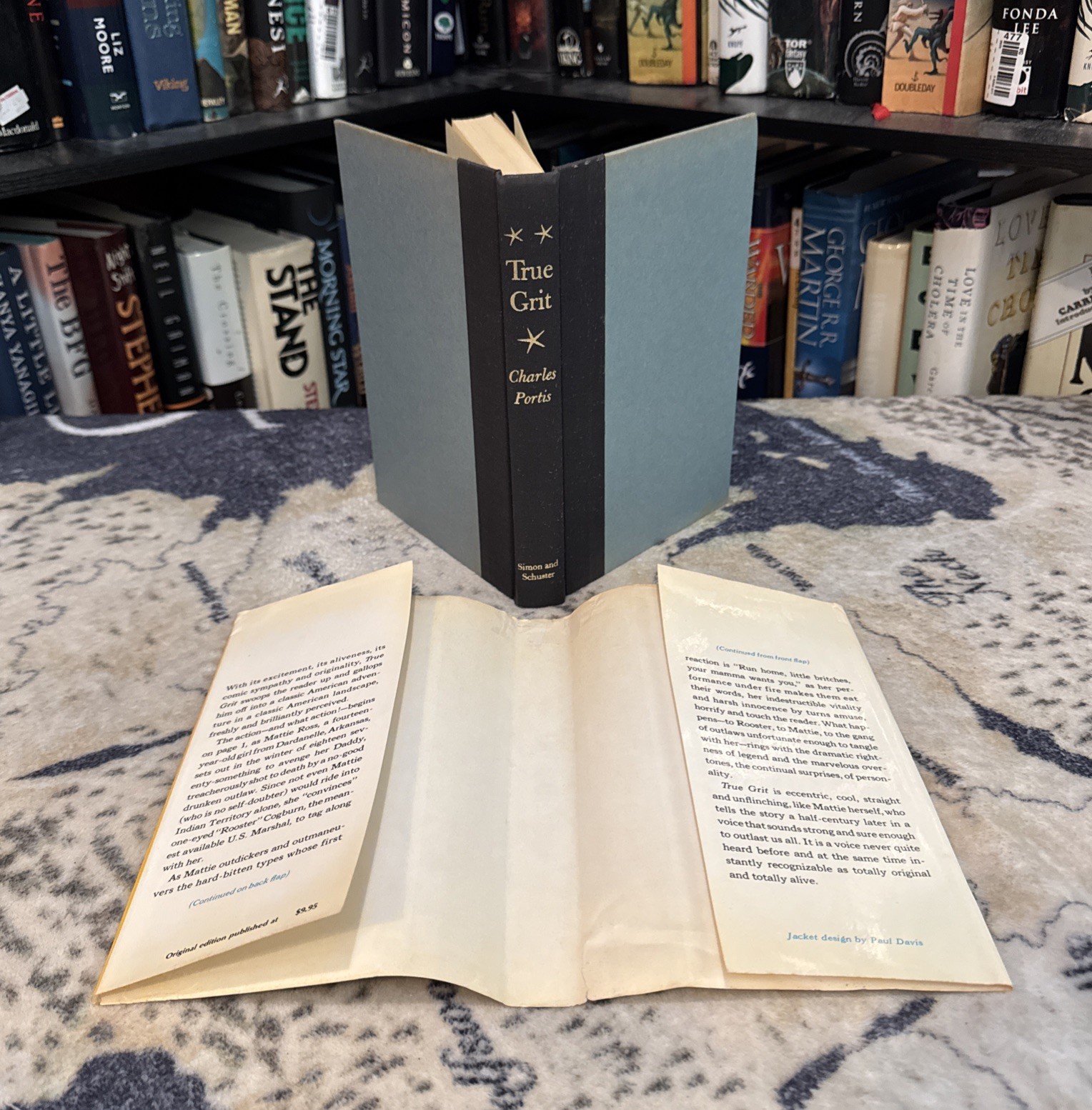 True Grit – Charles Portis – First Edition/Later Printing – 1968 Hardcover, HCDJ