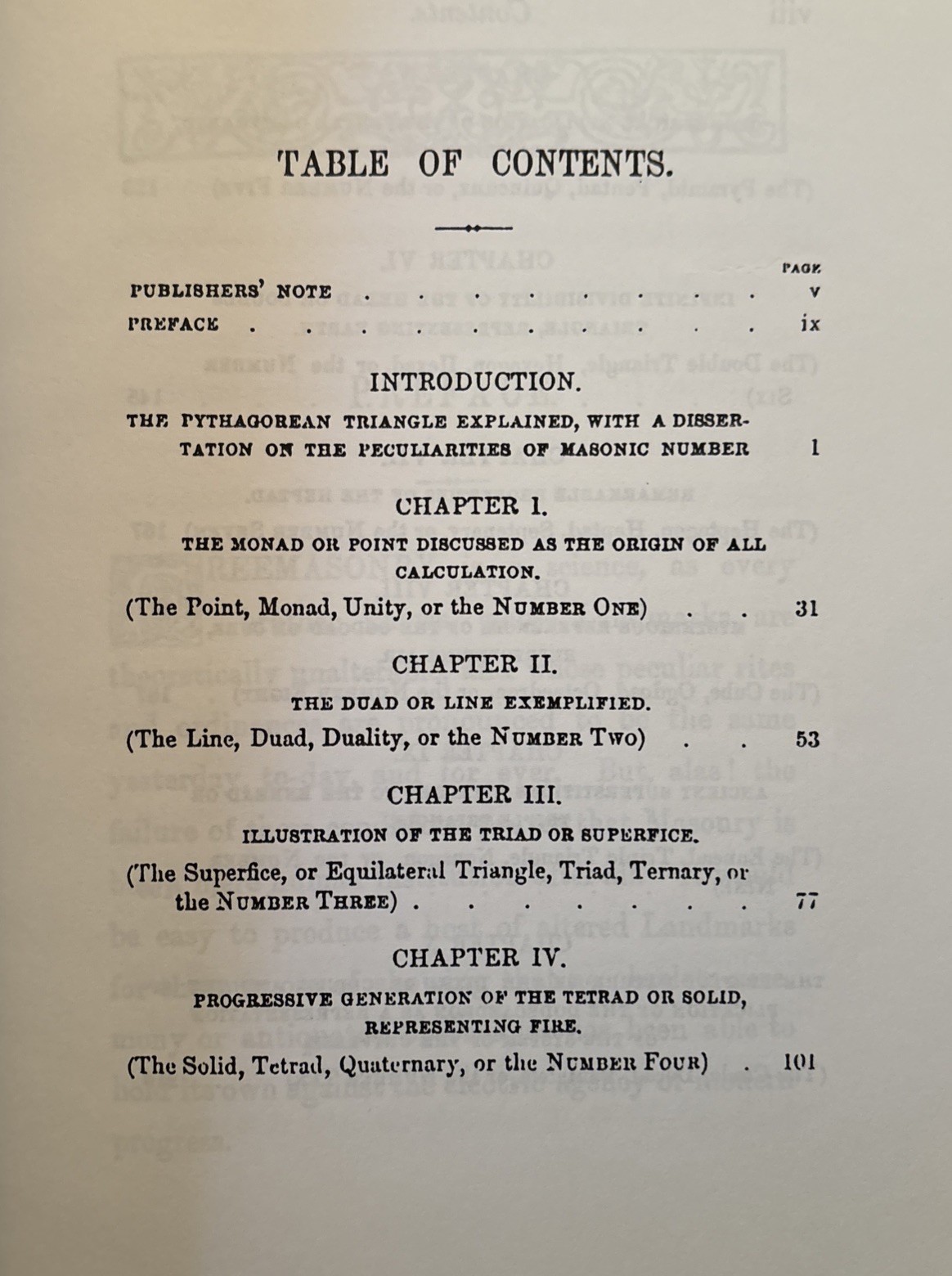 The Pythagorean Triangle Or the Science of Numbers by Rev. George Oliver Masonic