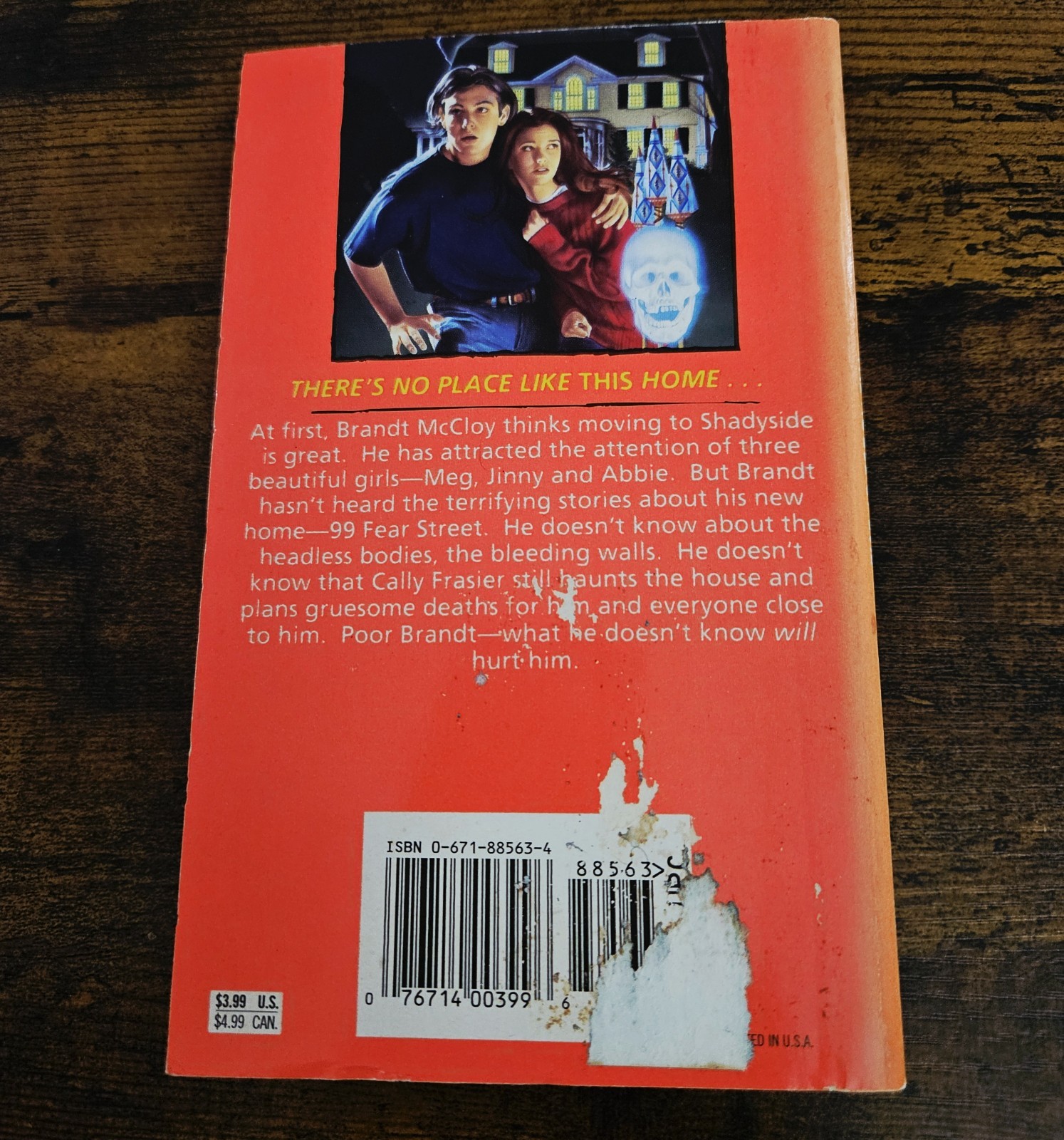 R.L. Stine 99 Fear Street: The Second Horror Paperback 1994 First Edition