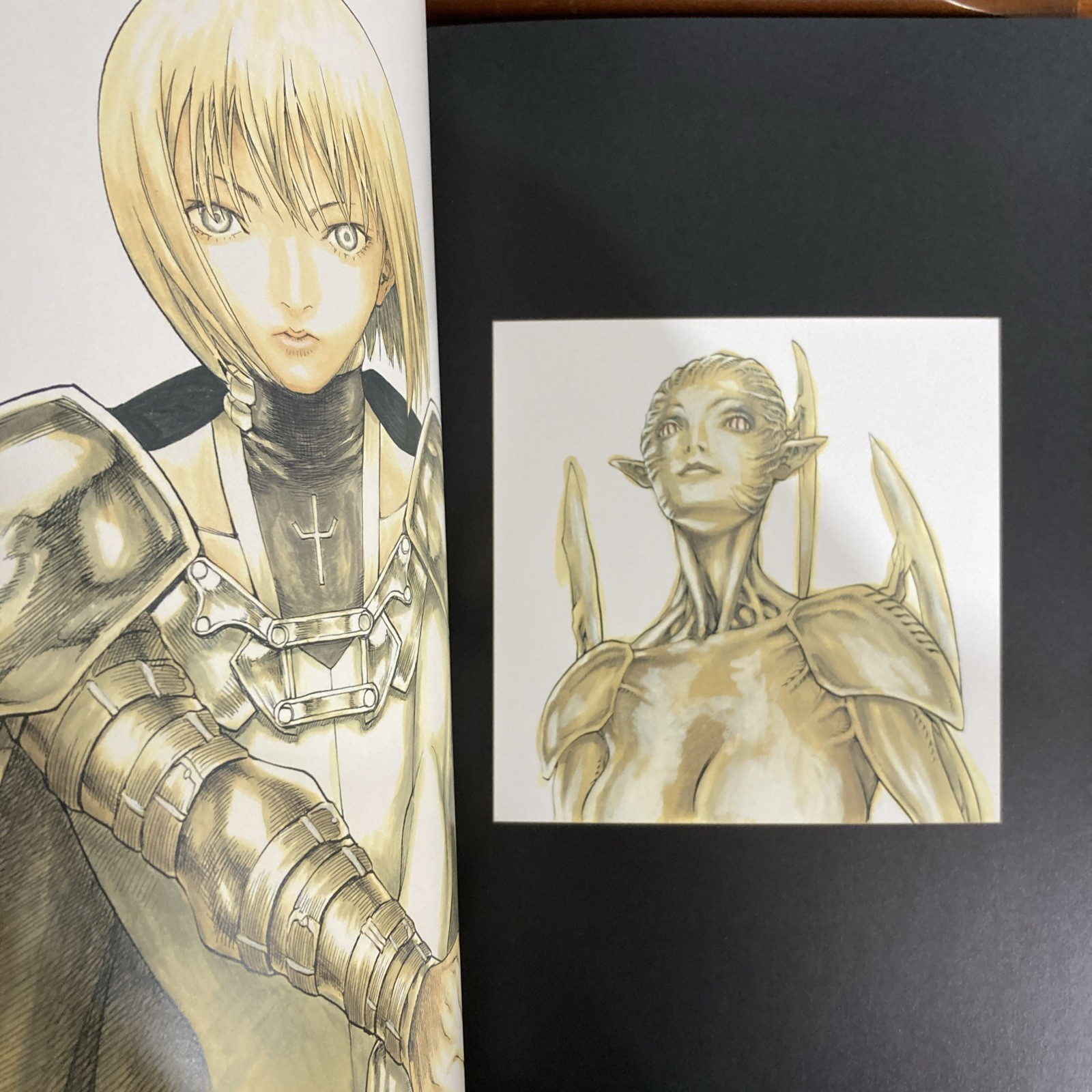 CLAYMORE Art Book Memorabilia Norihiro Yagi Illustration
