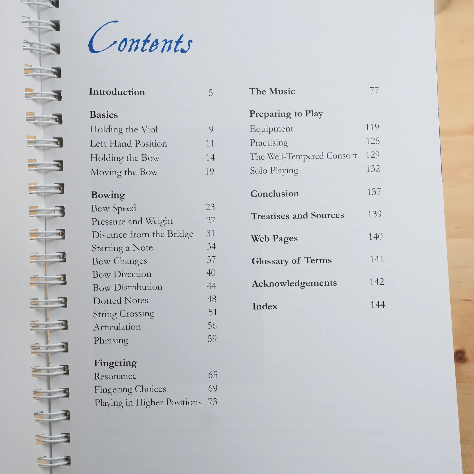 The Viol Rules: A Notebook by Alison Crum
