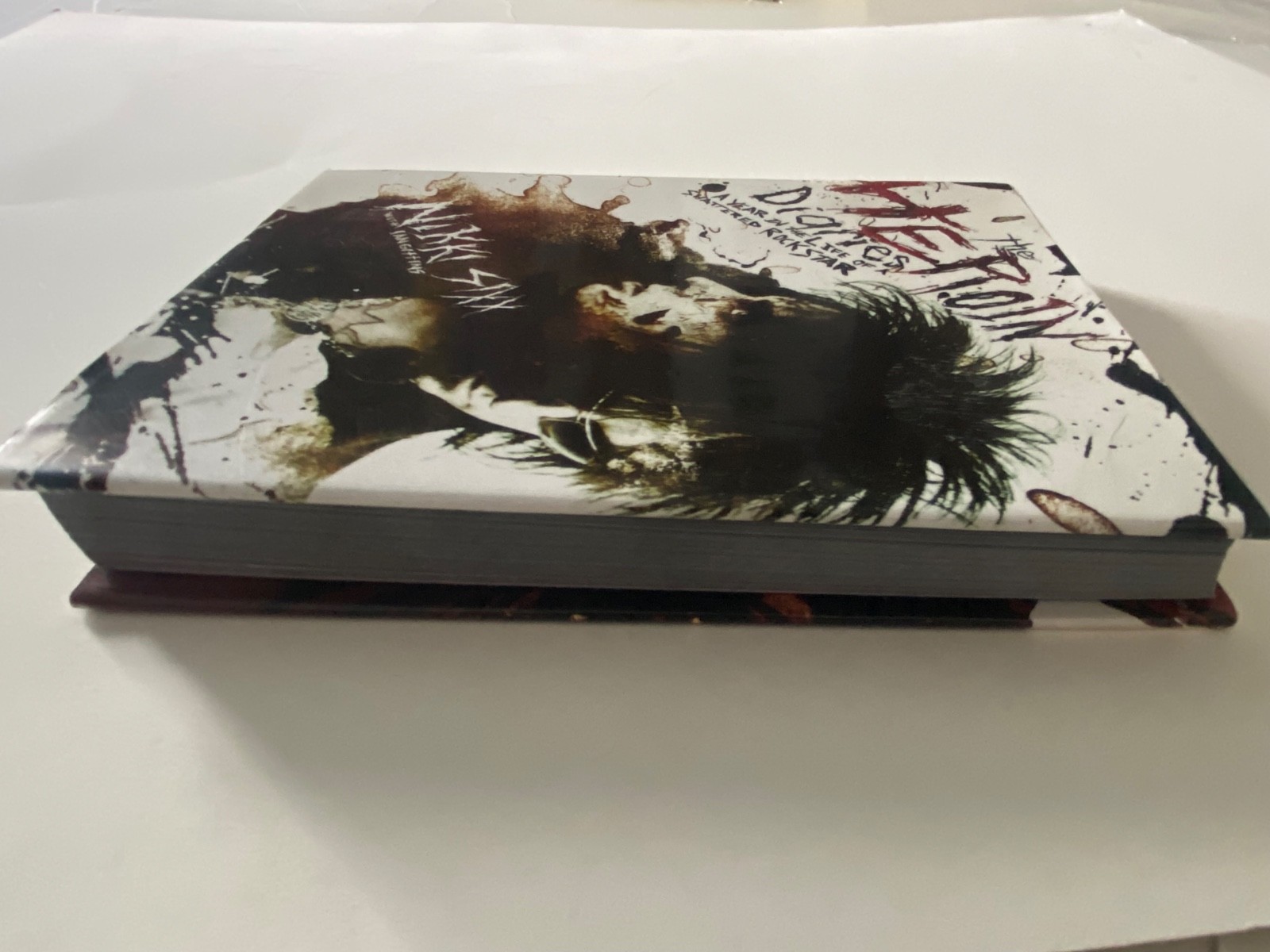 SIGNED Nikki Sixx : The Heroin Diaries 2007 1st Ed / 1st Print HCDJ ~ ACCEPTABLE