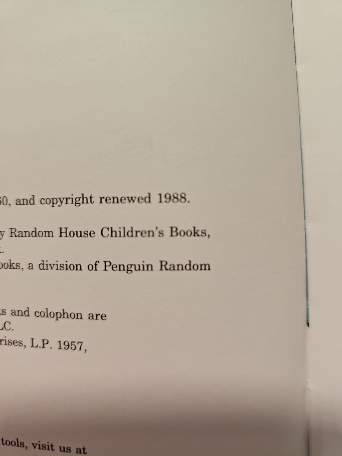 Dr. SUESS “Green Eggs and Ham” Hardcover Book 1988. Vintage