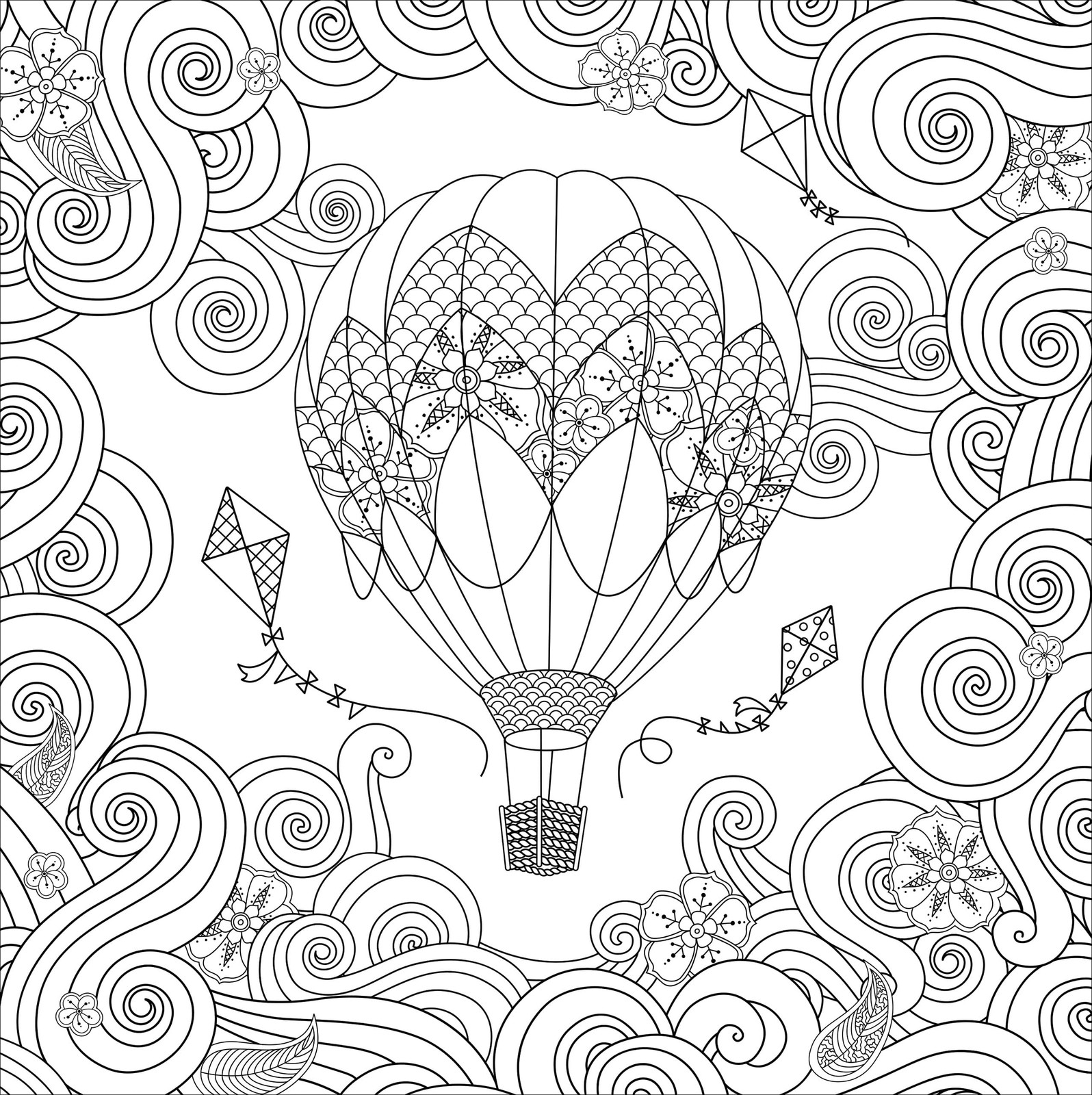 Boho Dreams Adult Coloring Book (31 one-sided designs on thick paper)…