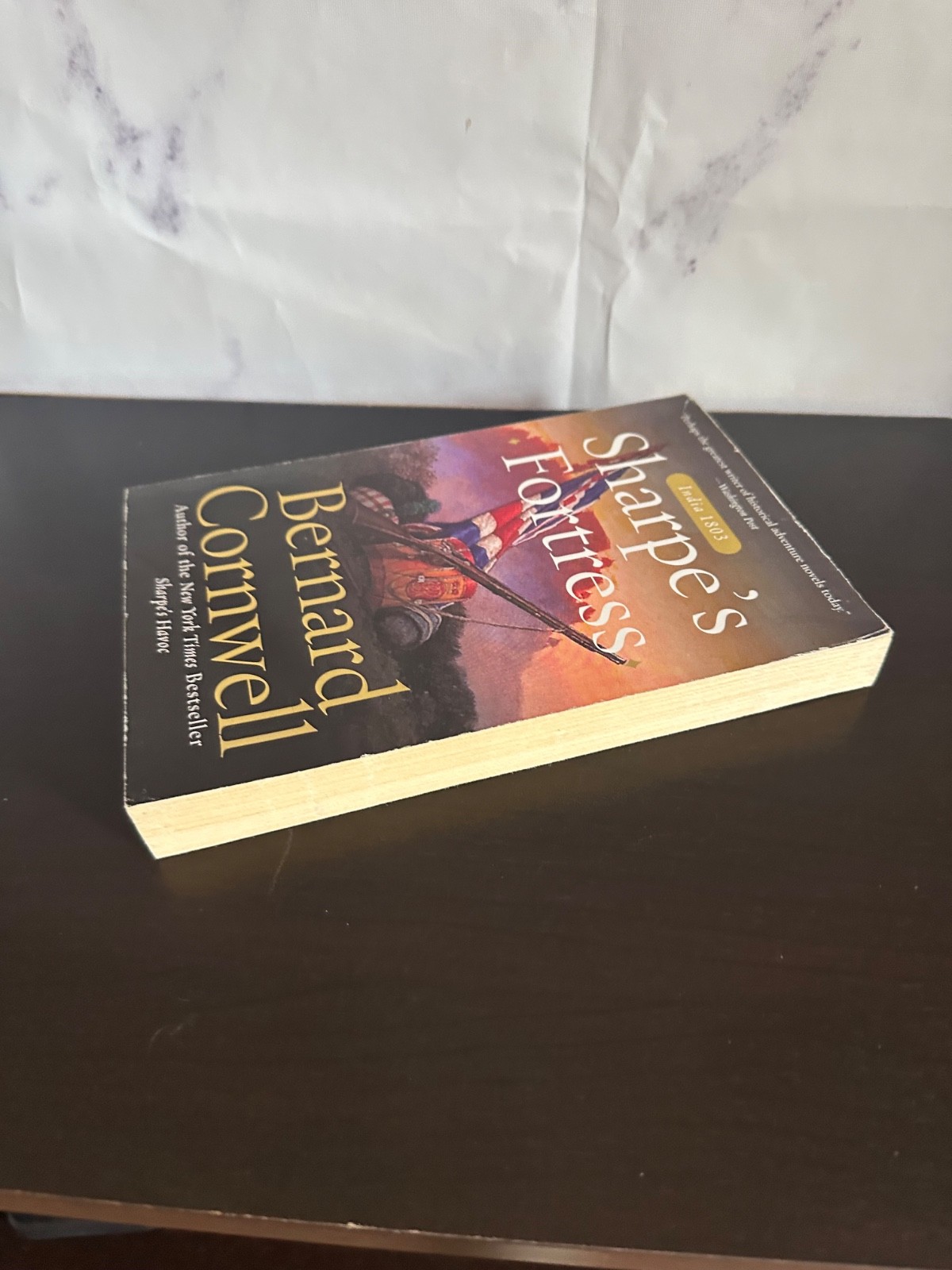 SHARPE’S FORTRESS BY BERNARD CORNWELL PAPERBACK BOOK