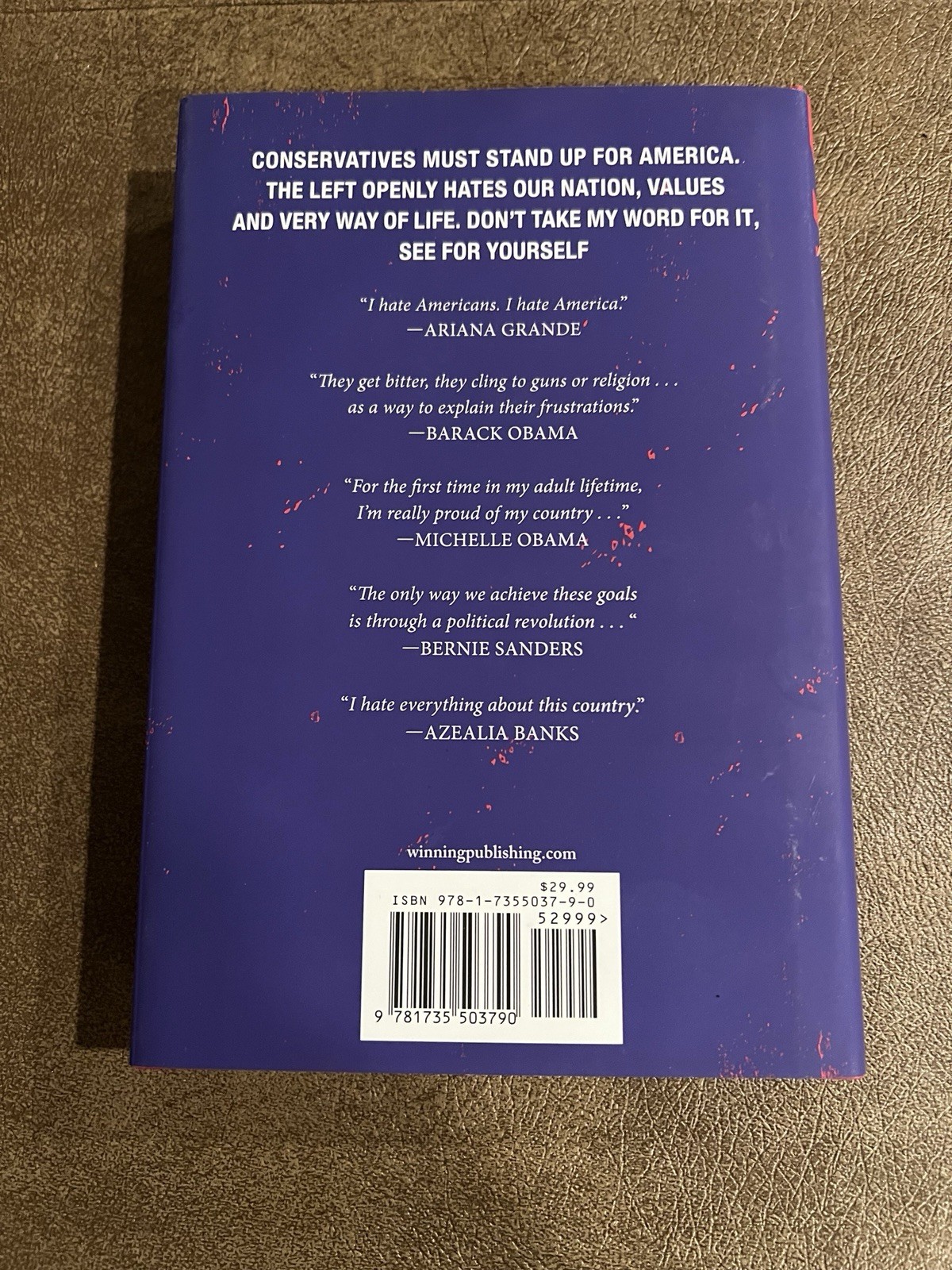 Charlie Kirk Right Wing Revolution Hardcover 2024 Winning Team Publishing