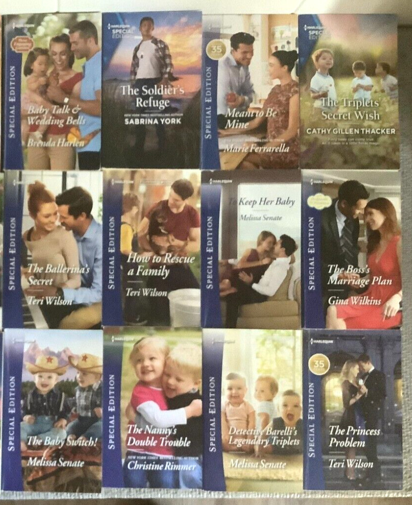 Harlequin Special Edition Books Lot of 20 Very Good Condition A4 Good Shape