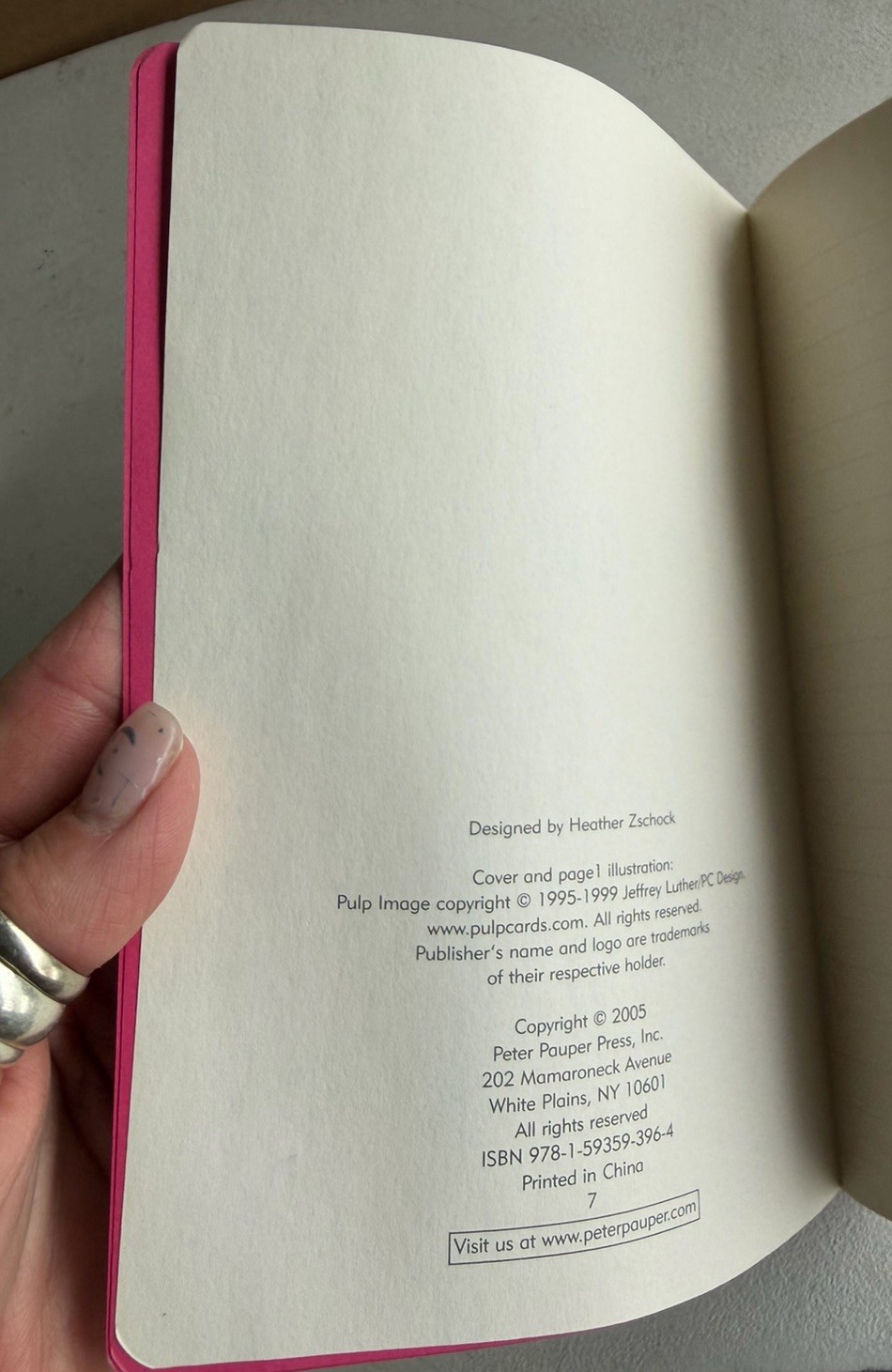 She Couldn’t Be Good Pulp Journal by Peter Pauper Press