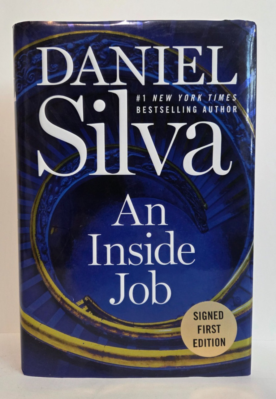 SIGNED An Inside Job — Daniel Silva | 1st ED 1st PRINT | Special Signed HC 2025