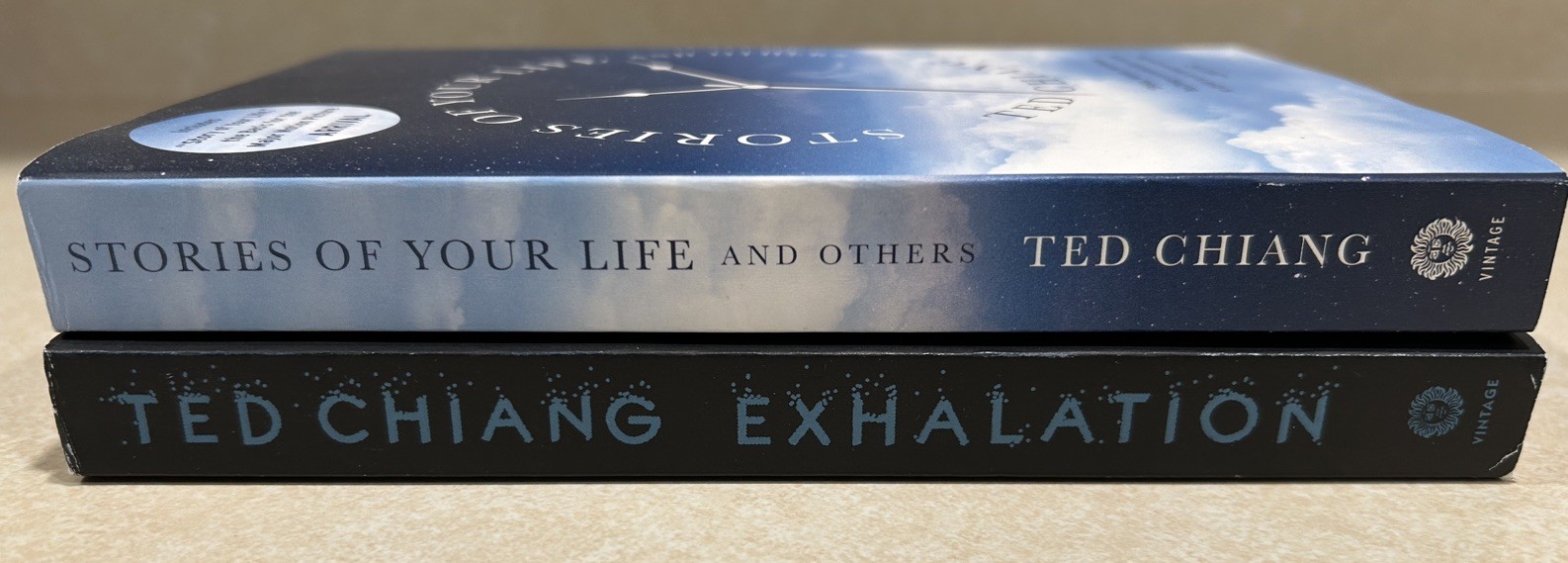 NEW Ted Chiang Lot of 2 Stories Of Your Life And Exhalation Paperback Lot