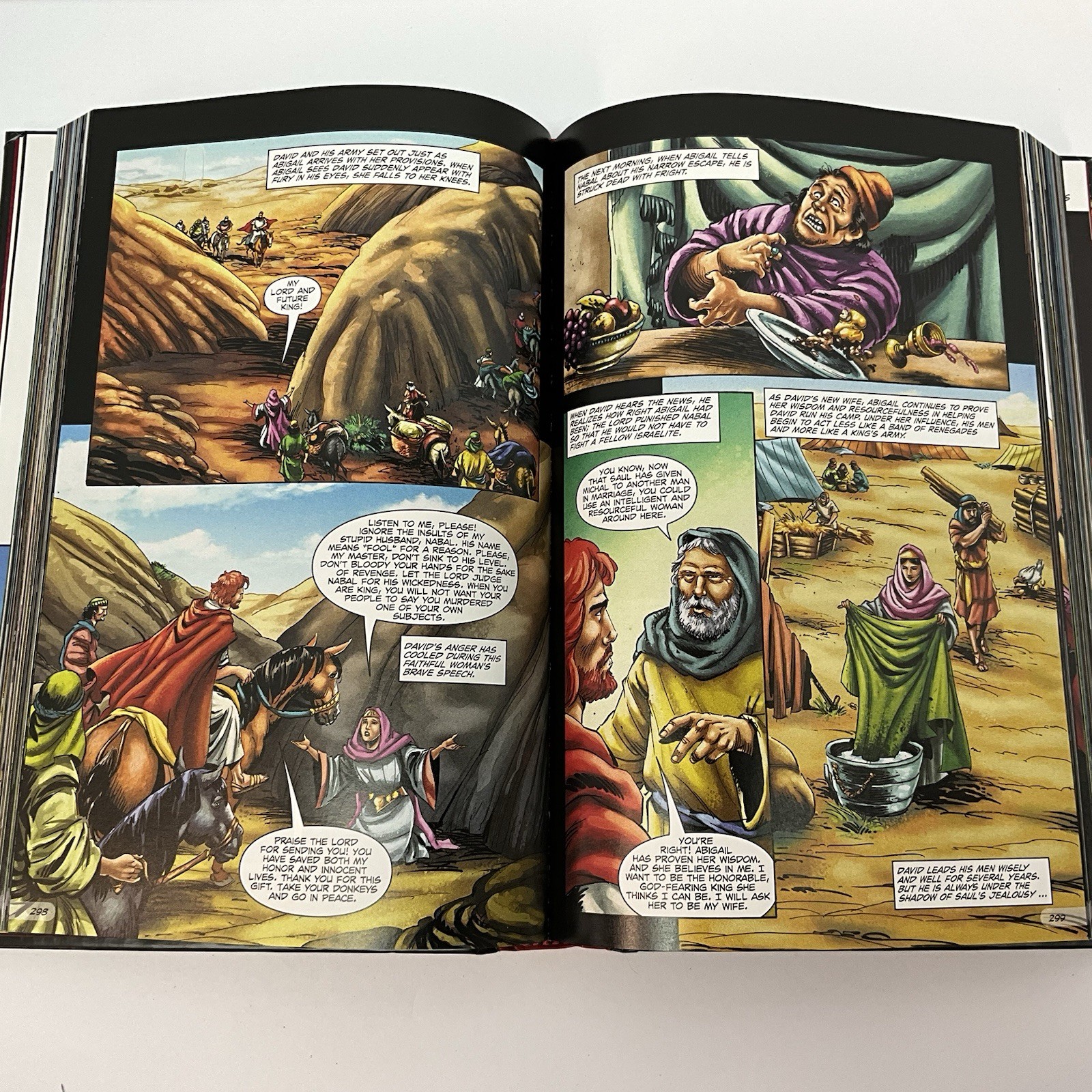 The Action Bible – God’s Redemptive Story – Hardcover GN – Sergio Cariello FS
