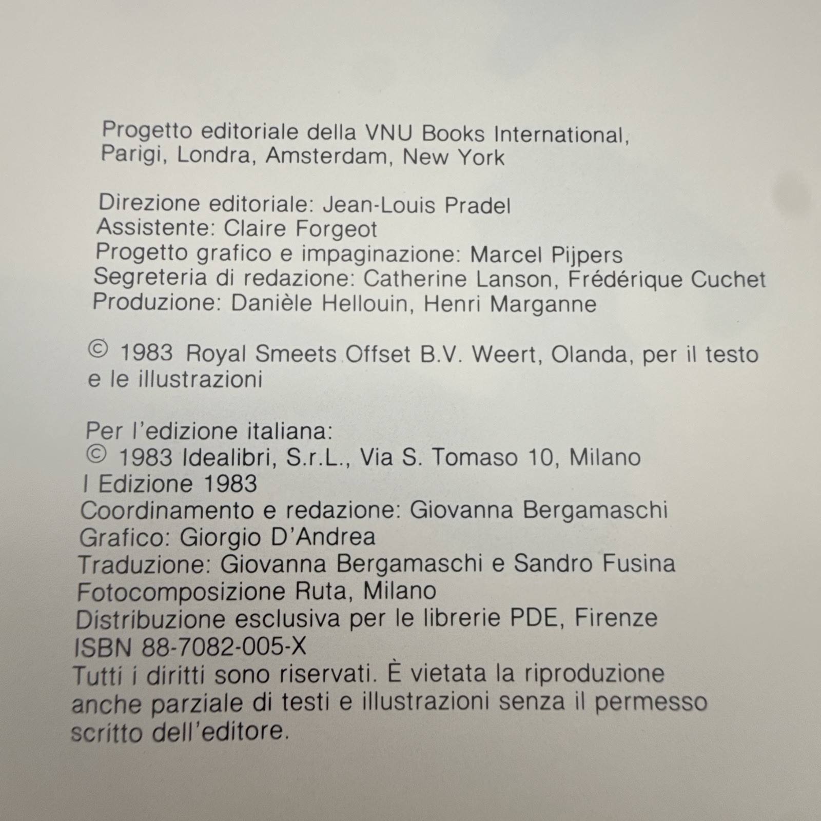 Art World Le Mostre Protagonisti Dell’Arte Contemporanea 1983 Italian