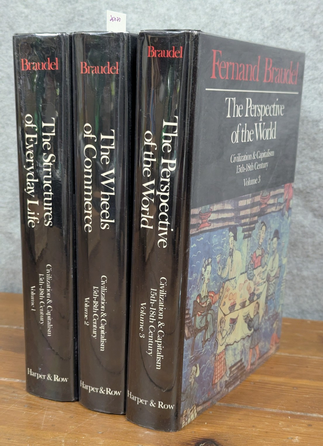 Fernand Braudel Civilization & Capitalism 15th – 18th Century 1979 HCDJ 1st/1st