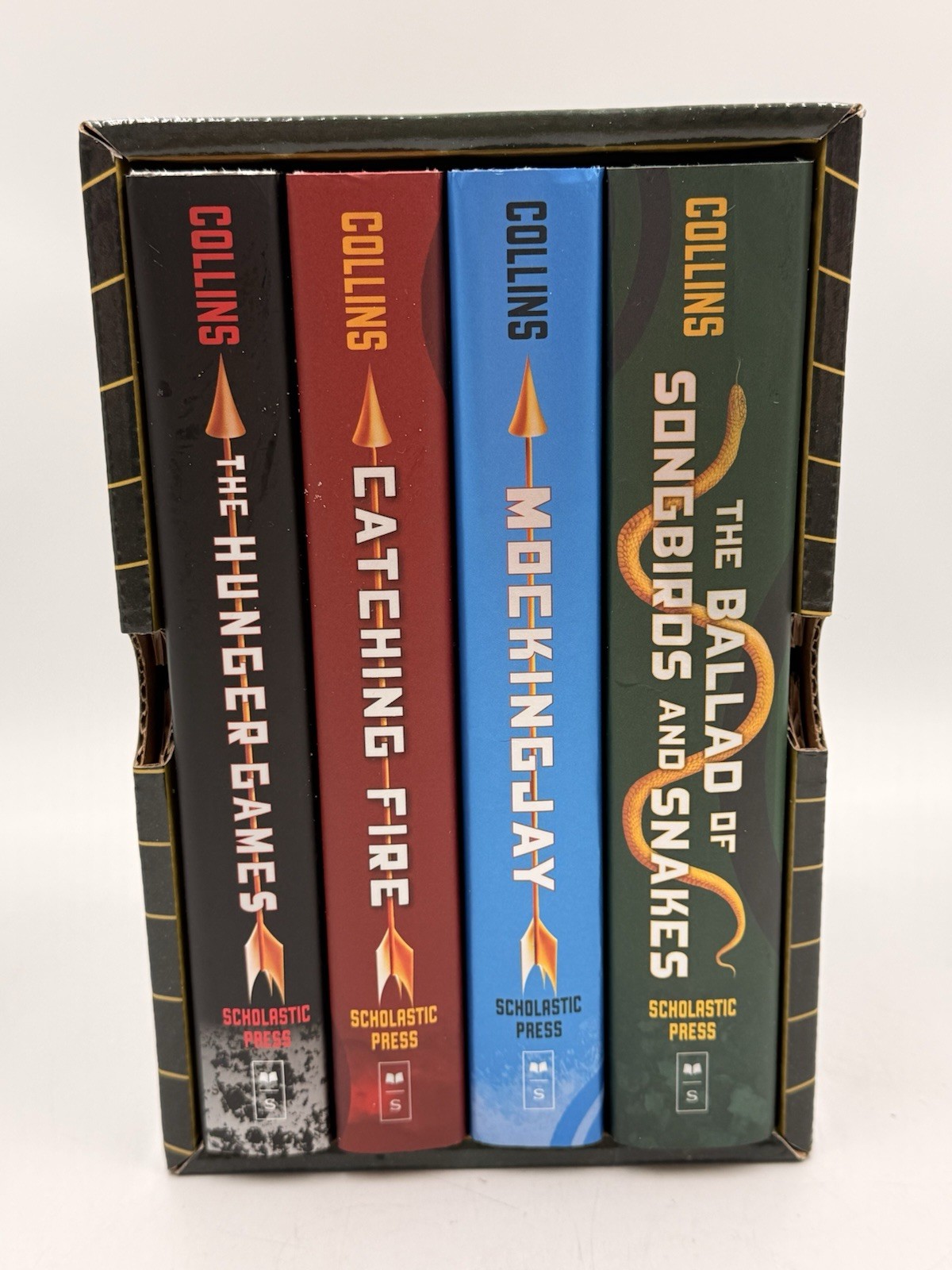 The Hunger Games Four Book Collection Hardcover Box Set by Suzanne Collins