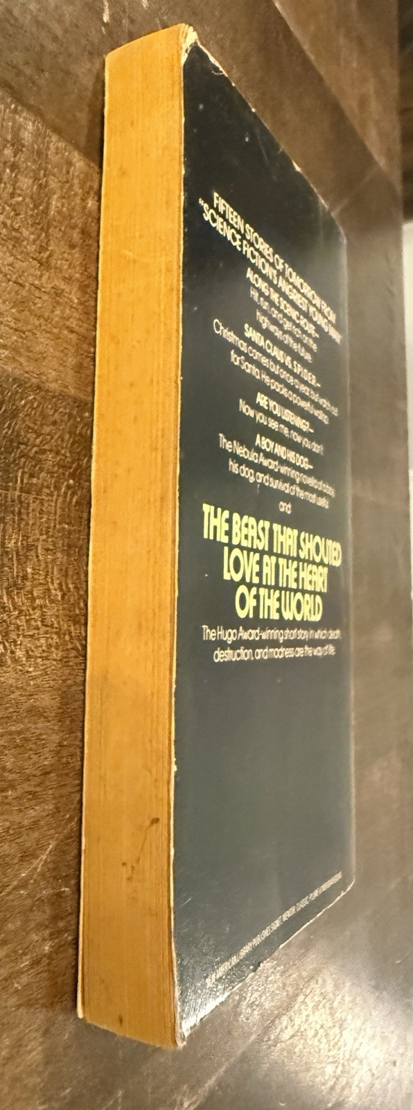 The Beast That Shouted Love at the Heart of World Harlan Ellison 1st Edition