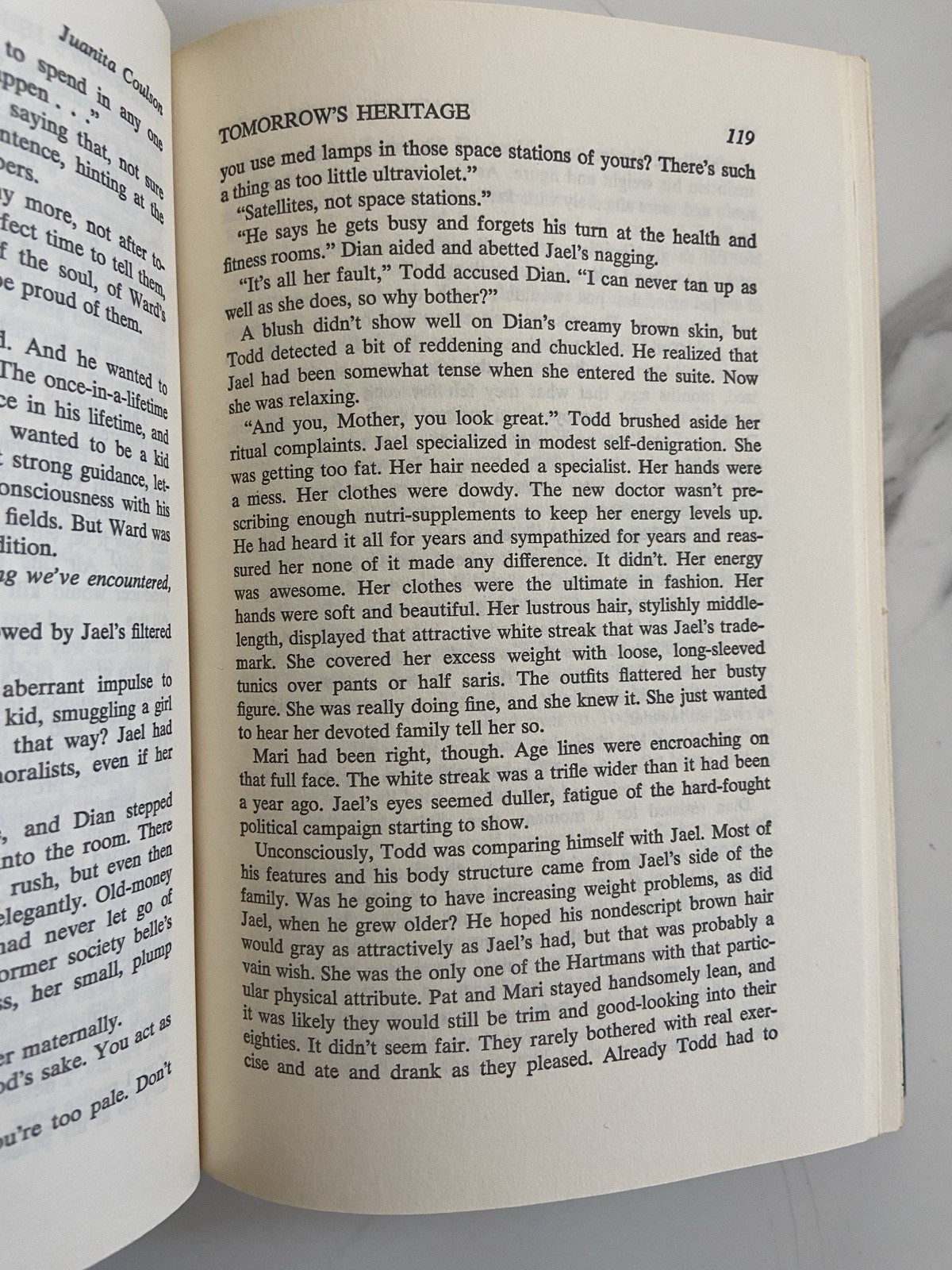 Tomorrows Heritage Juanita Coulson 1981 Del Rey Book Club Sci Fi Cryogenic