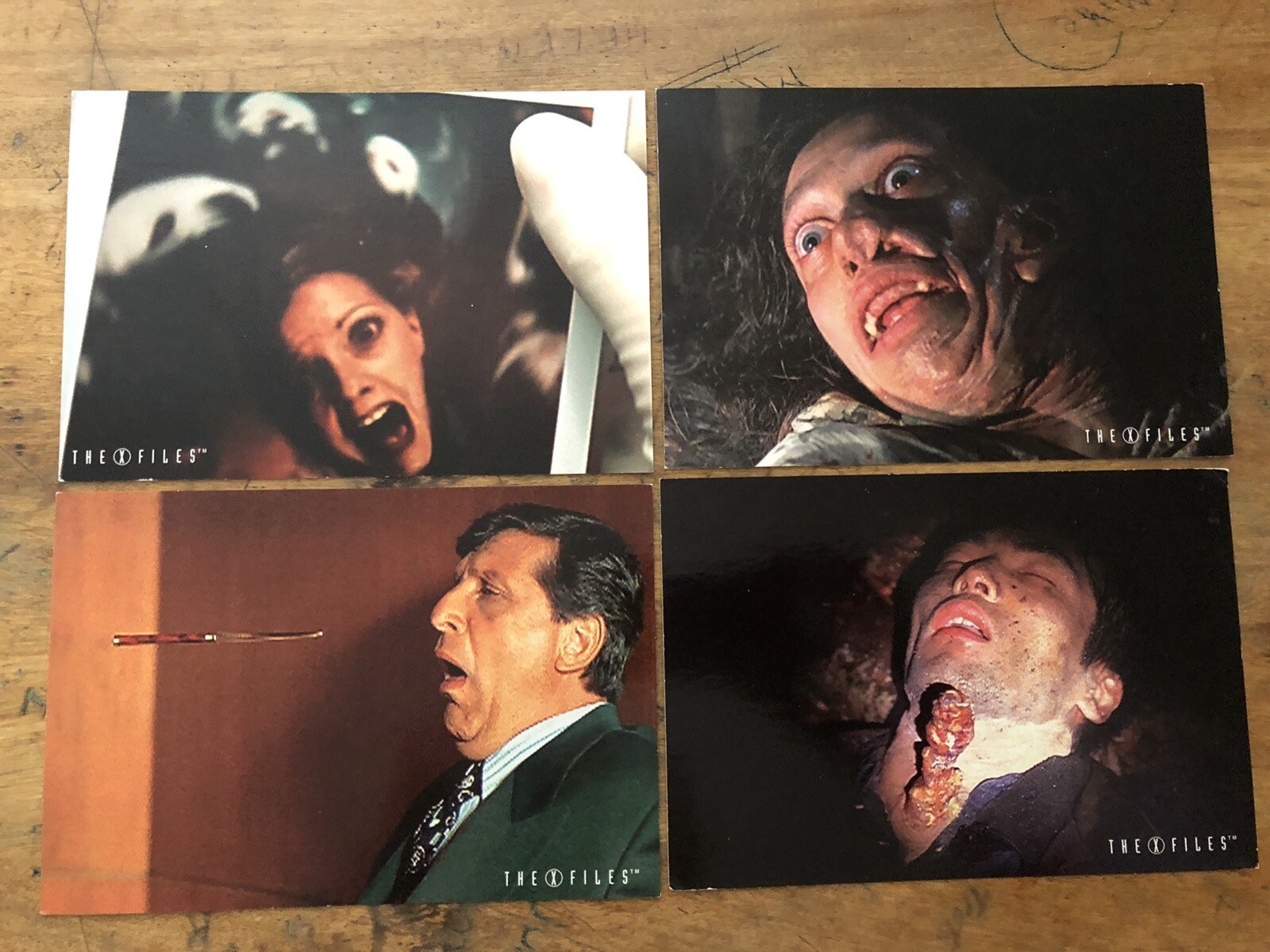 Lot of 21 The X-Files Postcards Unused 1997 Unexplained Phenomena Scully Vintage