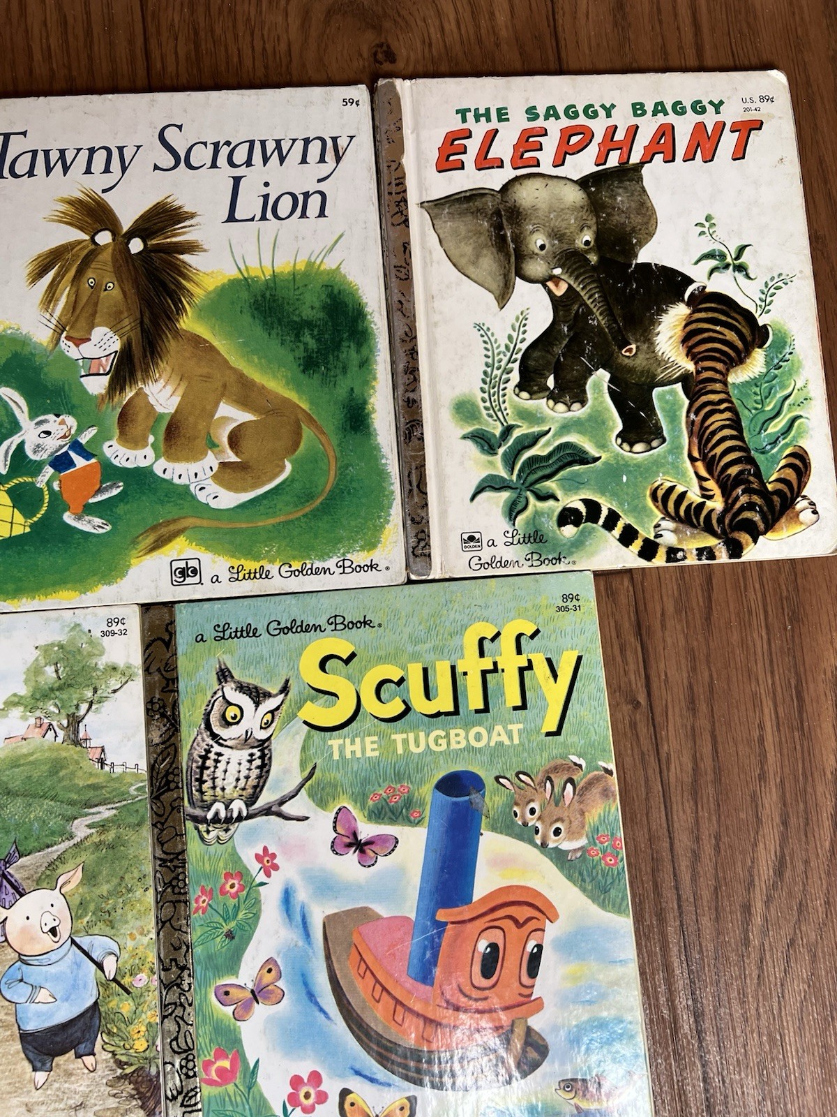 Vintage Lot Of Rare 11 Little Golden books Classic Stories 70s-90s