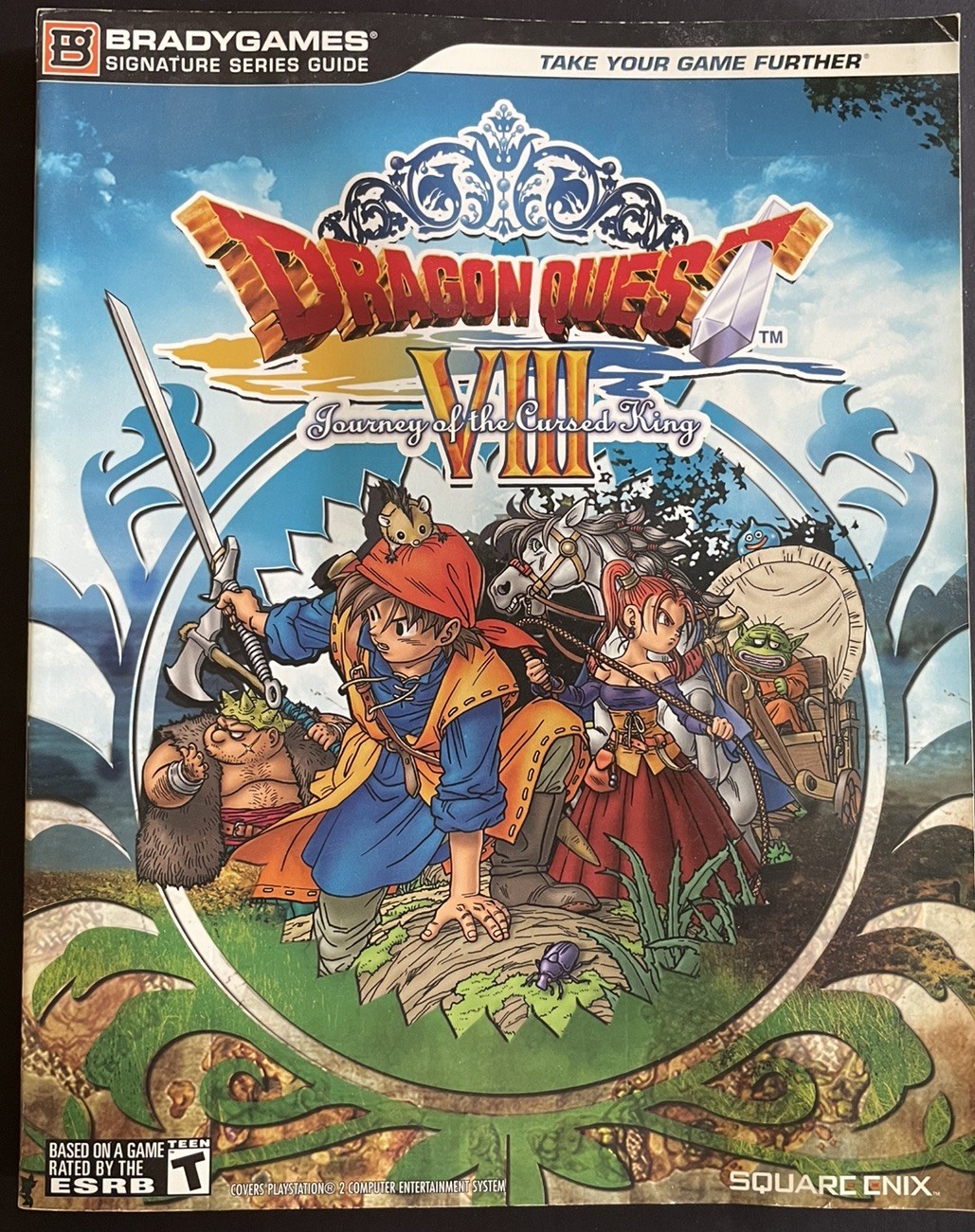 Dragon Quest VIII Journey of the Cursed King Strategy Guide w/ Exclusive Foldout