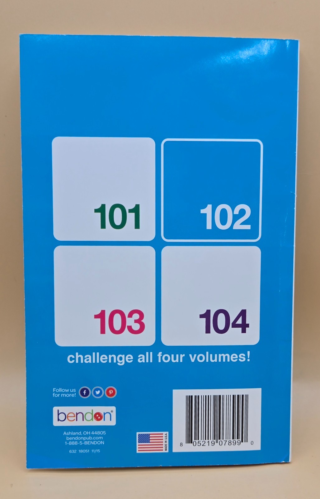 2011 Sudoku vol. 102 Bendon Publishing Paperback Puzzles Book, NEW