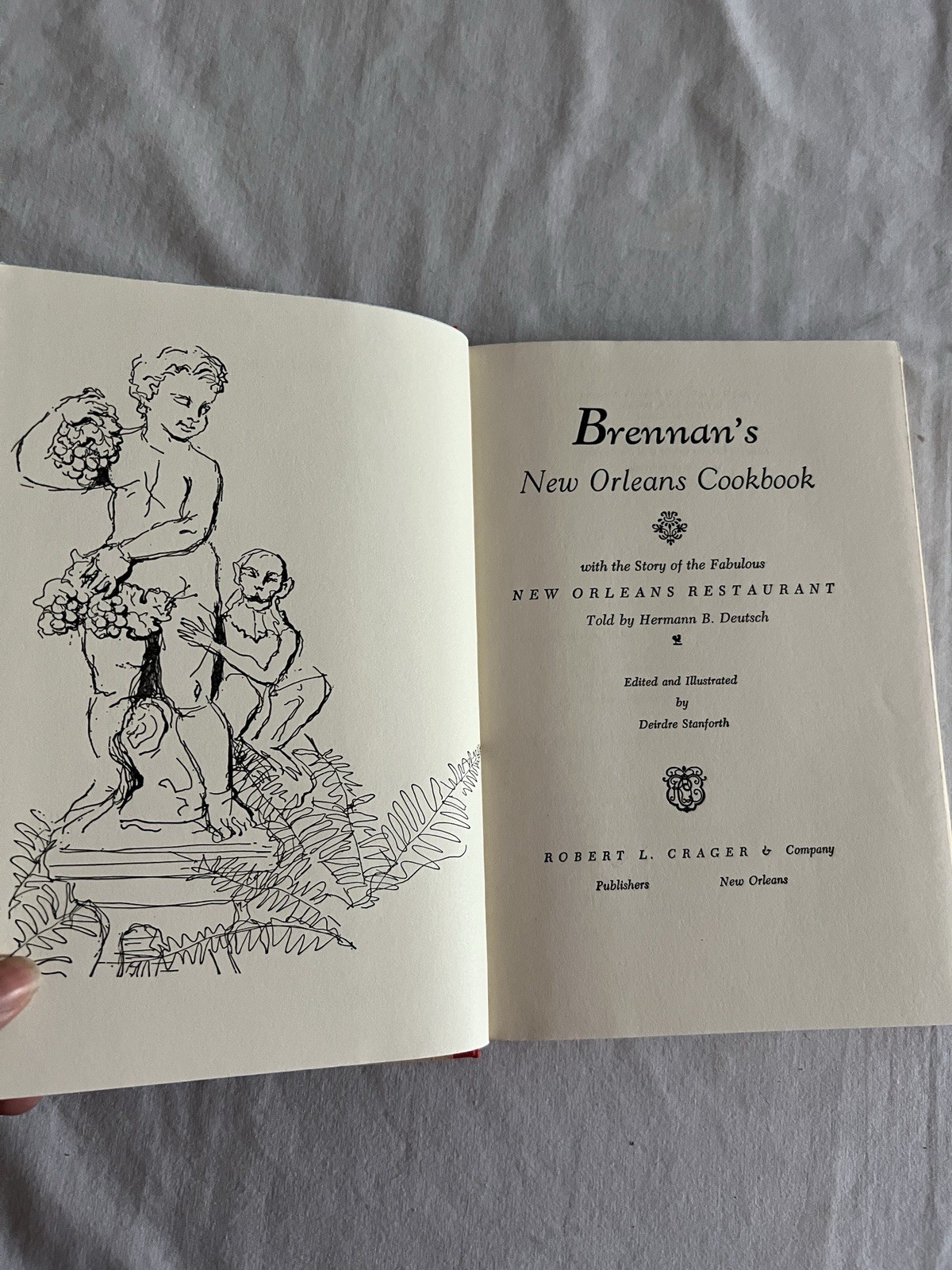 Brennan’s New Orleans Cookbook (13th Printing 1961/64)