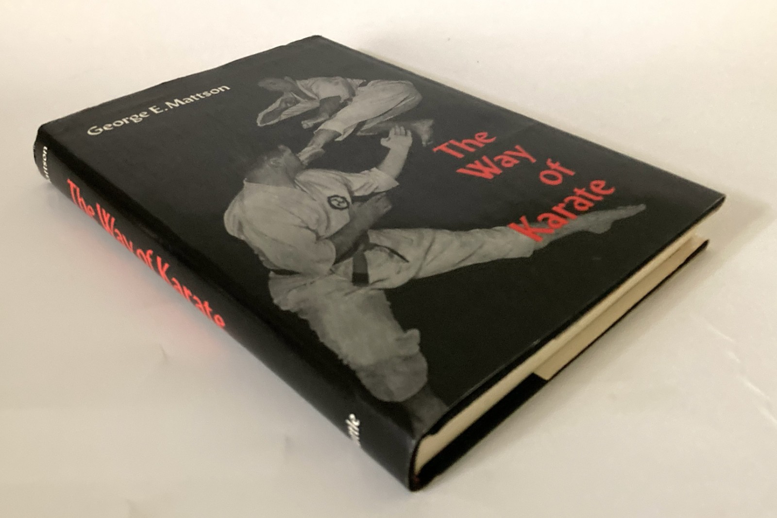VTG The Way of Karate George E Mattson HC DJ 1st Ed 1963 1974 Print Martial Arts